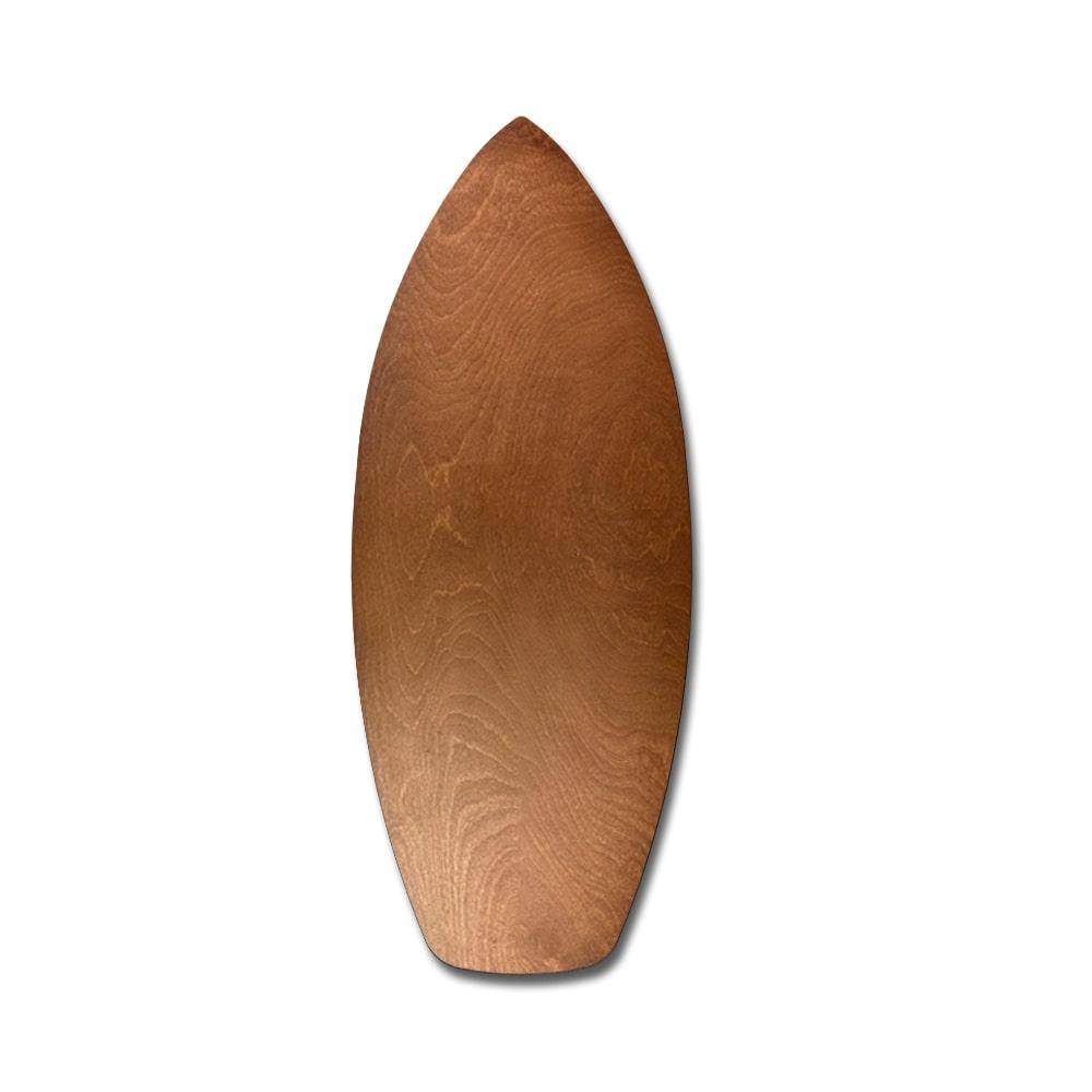 Daffy Boards Surf Style Balance Board with Fiberglass Core - Design: Walnut