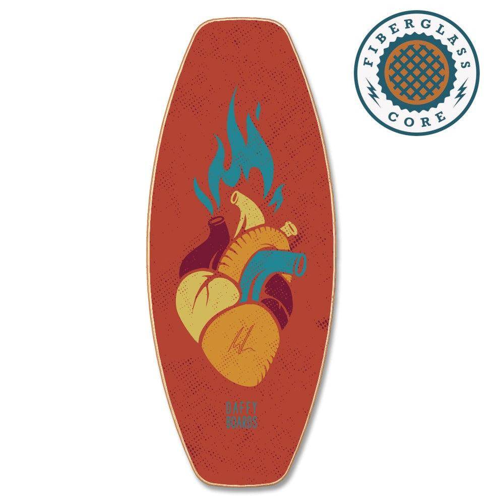 Daffy Boards Trick-Balance Board with Fiberglass Core - Design: Marie Kla Pro Model