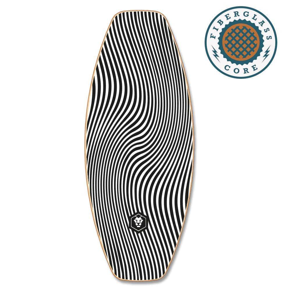 Daffy Boards Trick-Balance Board mit Fiberglas-Kern - Design: Optical