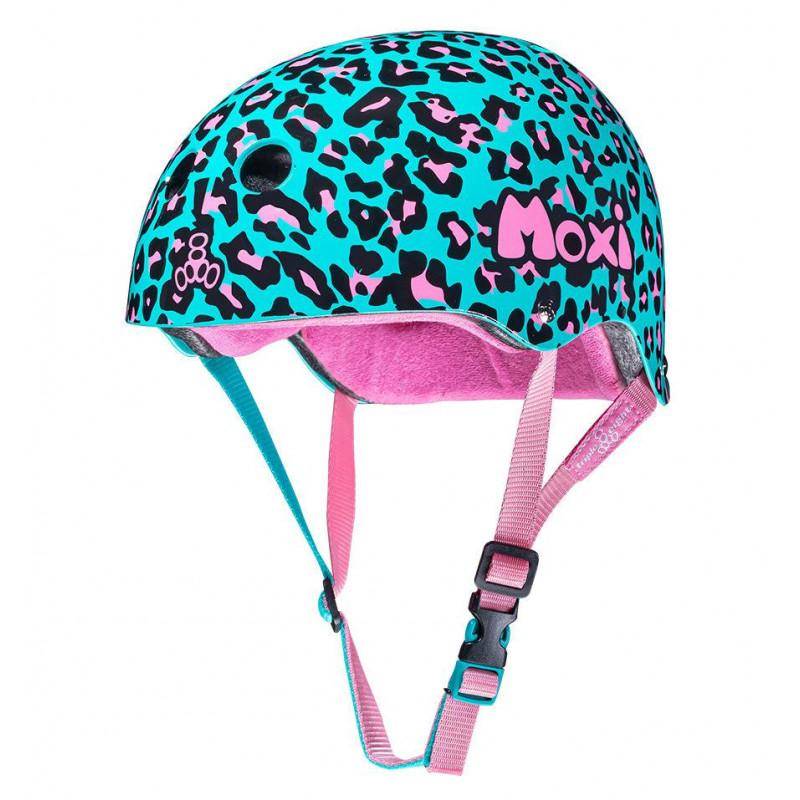 Triple Eight The Certified Sweatsaver - Leopard Skatehelm