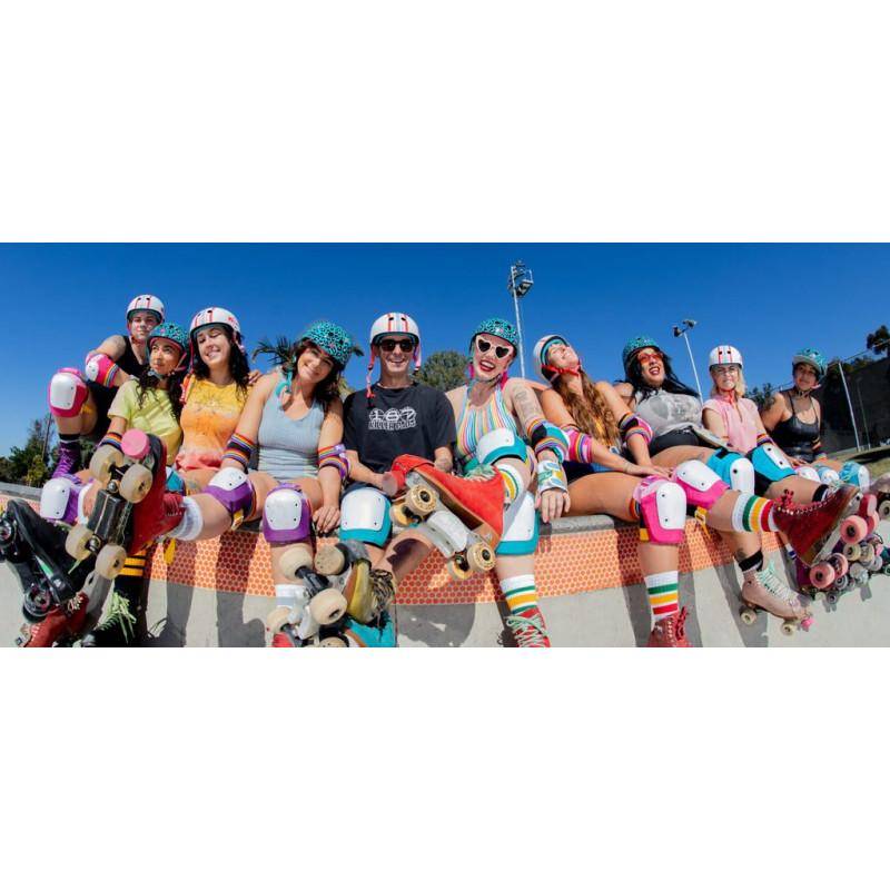 Triple Eight The Certified Sweatsaver - Leopard Skatehelm