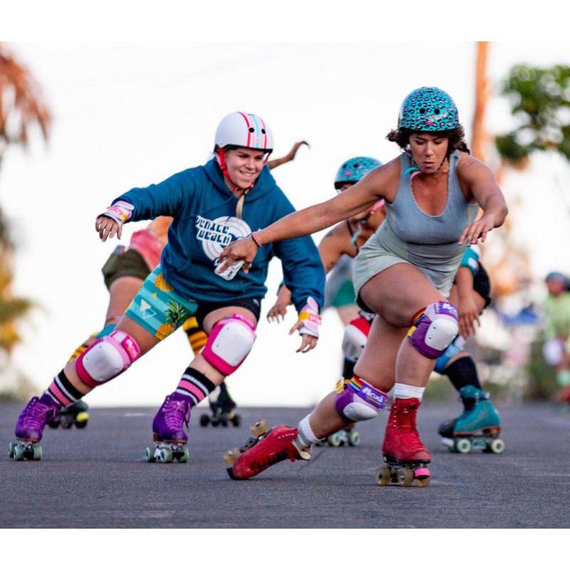 Triple Eight The Certified Sweatsaver - Leopard Skatehelm