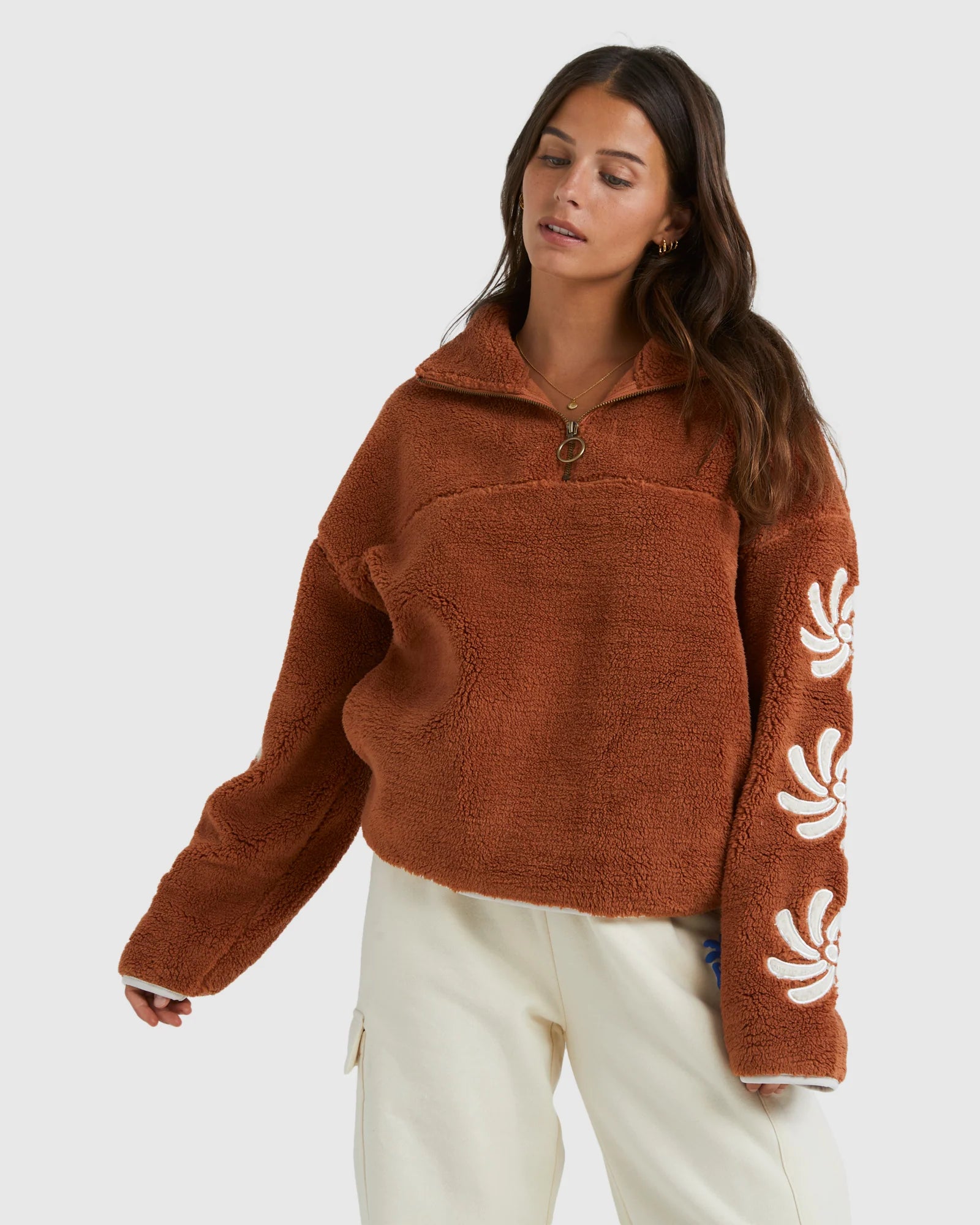 Billabong Sun Fun - Pullover mit Reißverschlusskragen