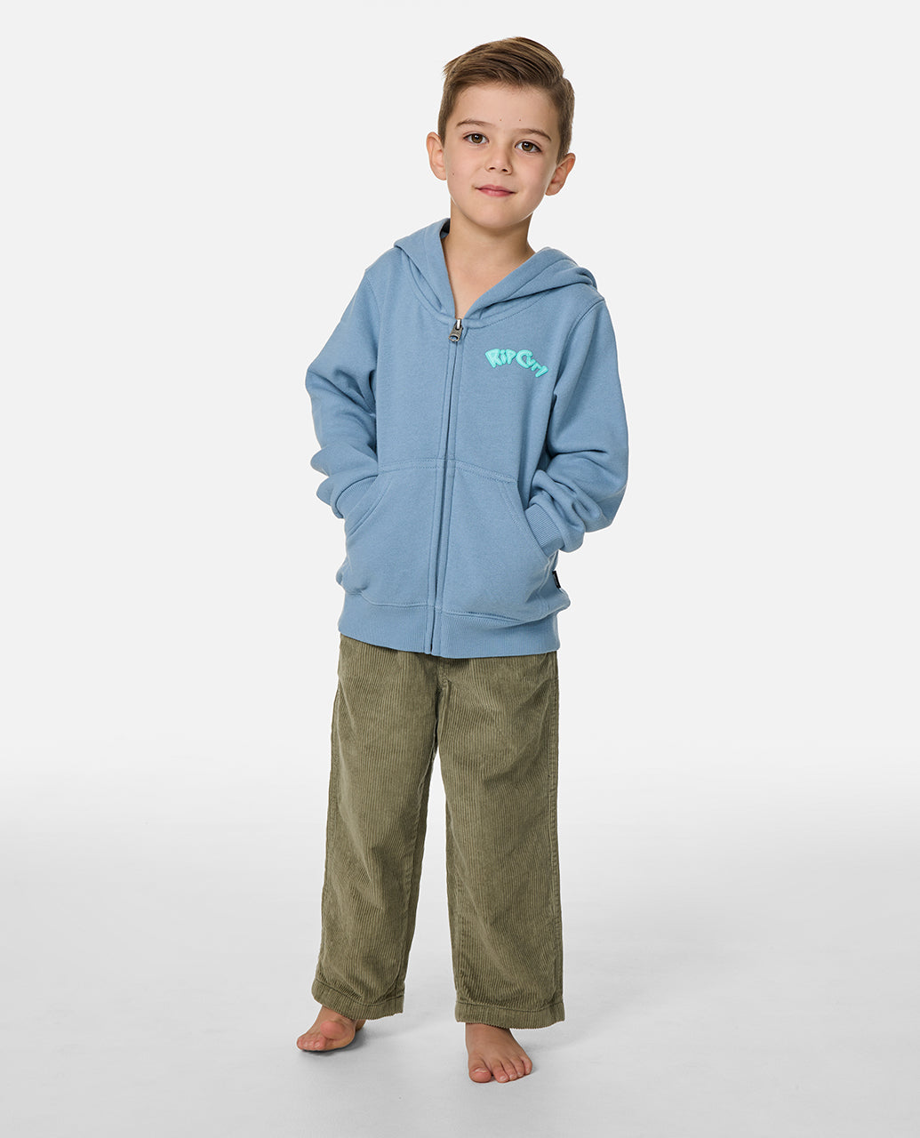 Rip Curl Ride The Wave Zip Through Fleece für Kids - Mooloolabas