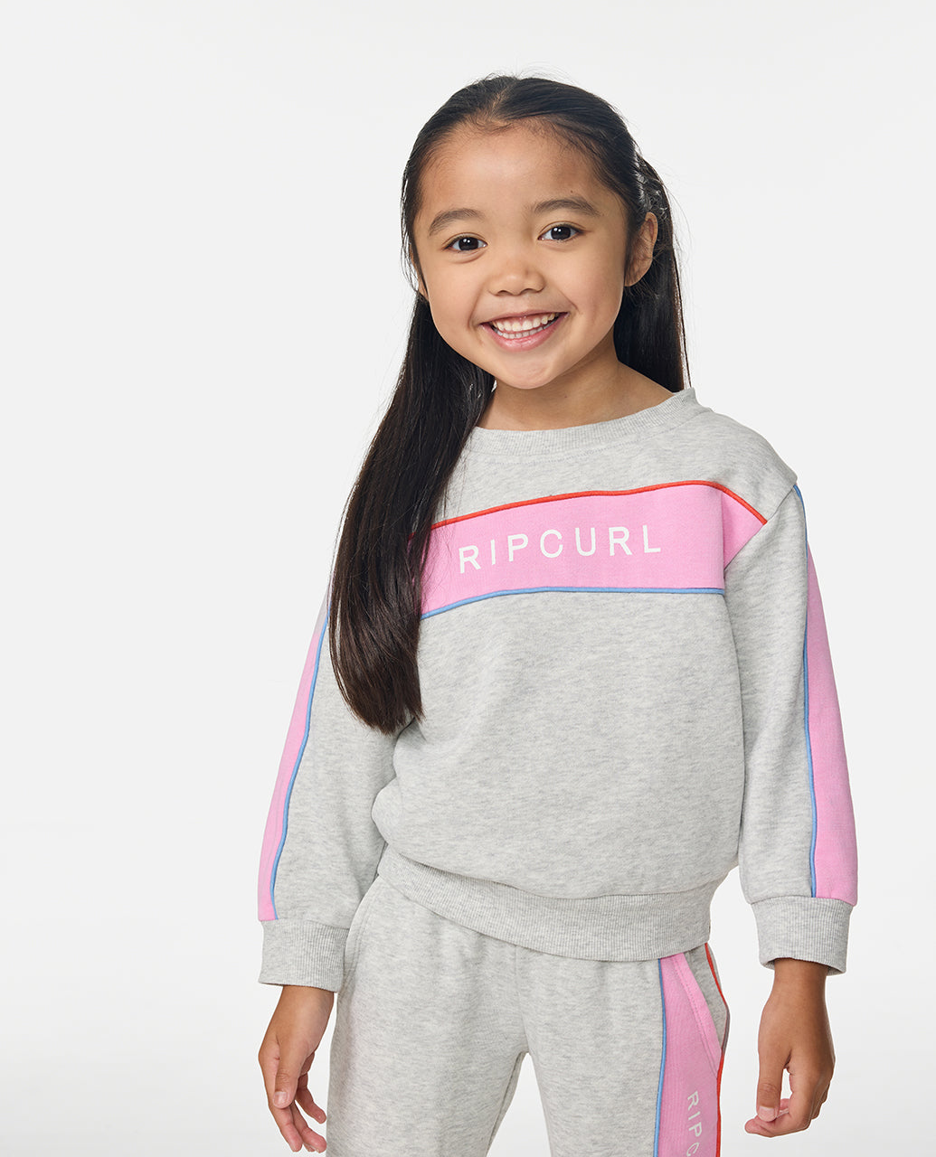 Rip Curl Sunshine Revival Crew Fleece für Mädchen - Mooloolabas