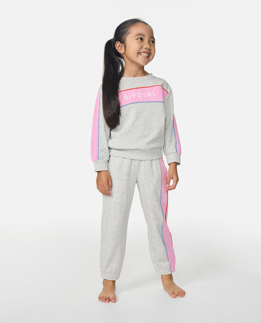 Rip Curl Sunshine Revival Crew Fleece für Mädchen - Mooloolabas
