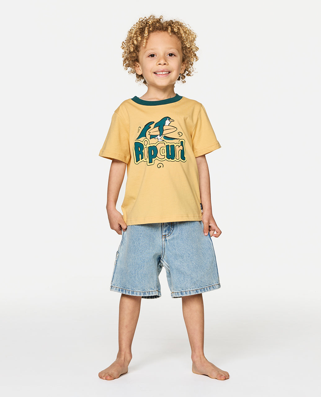 Rip Curl Paddle out Art T-Shirt für Kinder