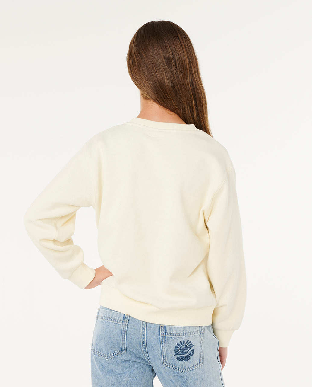 Rip Curl Sunshine Squad Rundhals-Sweatshirt für Mädchen