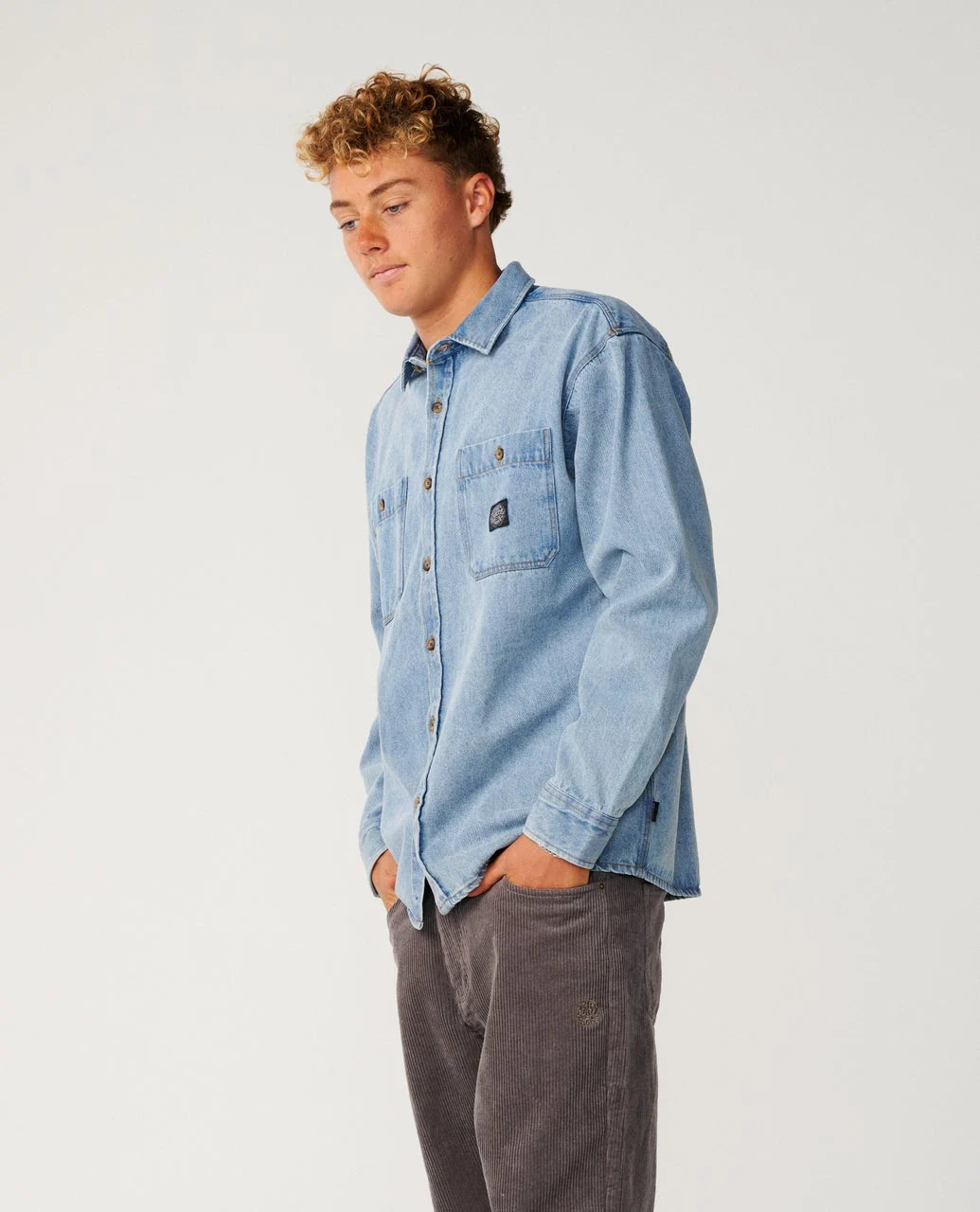 Rip Curl Classic Surf Langarm Jeanshemd