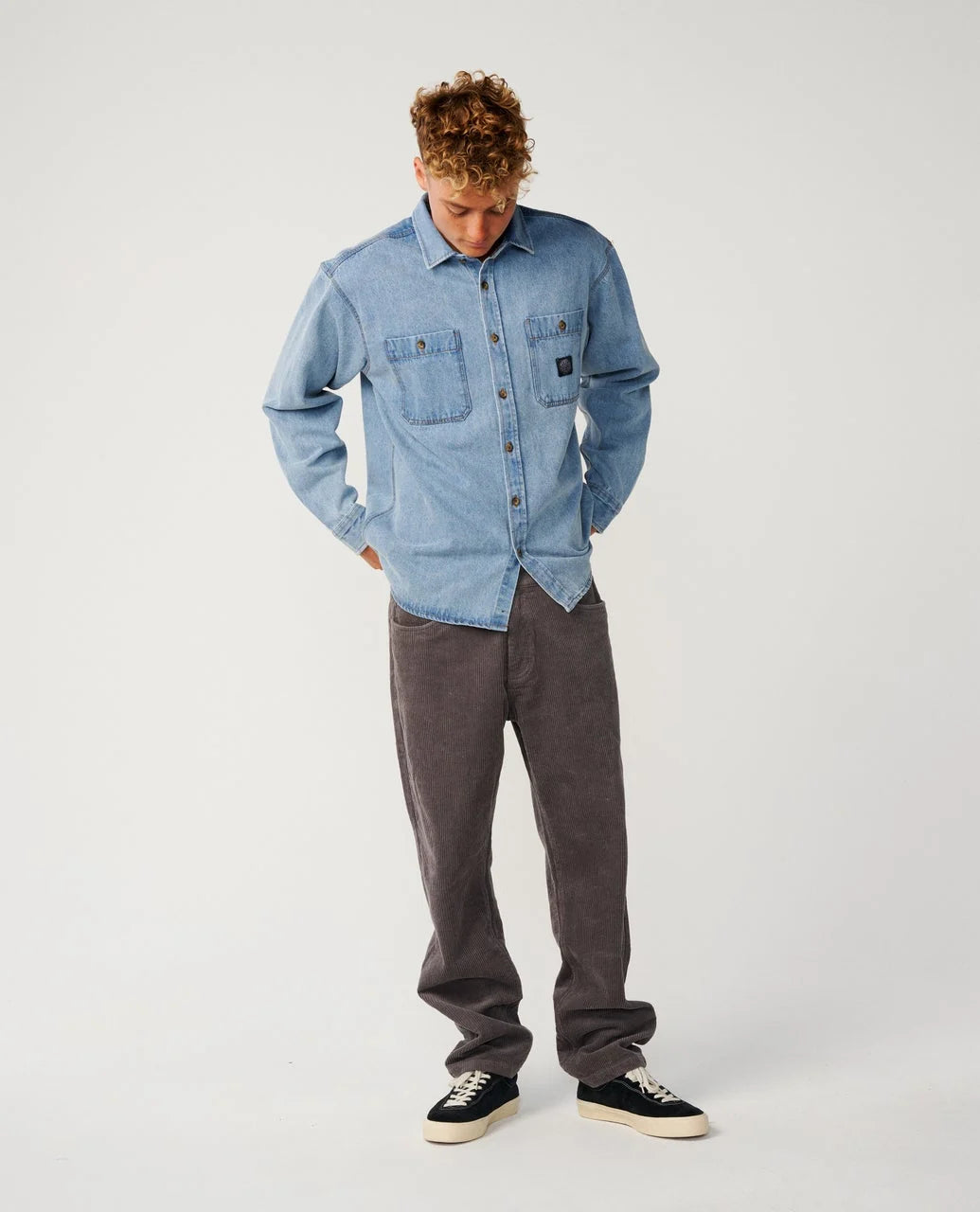Rip Curl Classic Surf Langarm Jeanshemd