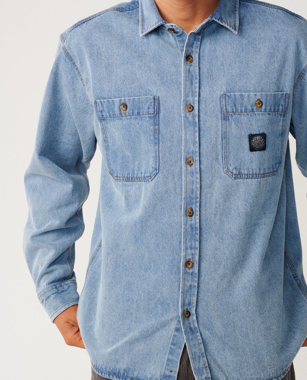Rip Curl Classic Surf Langarm Jeanshemd