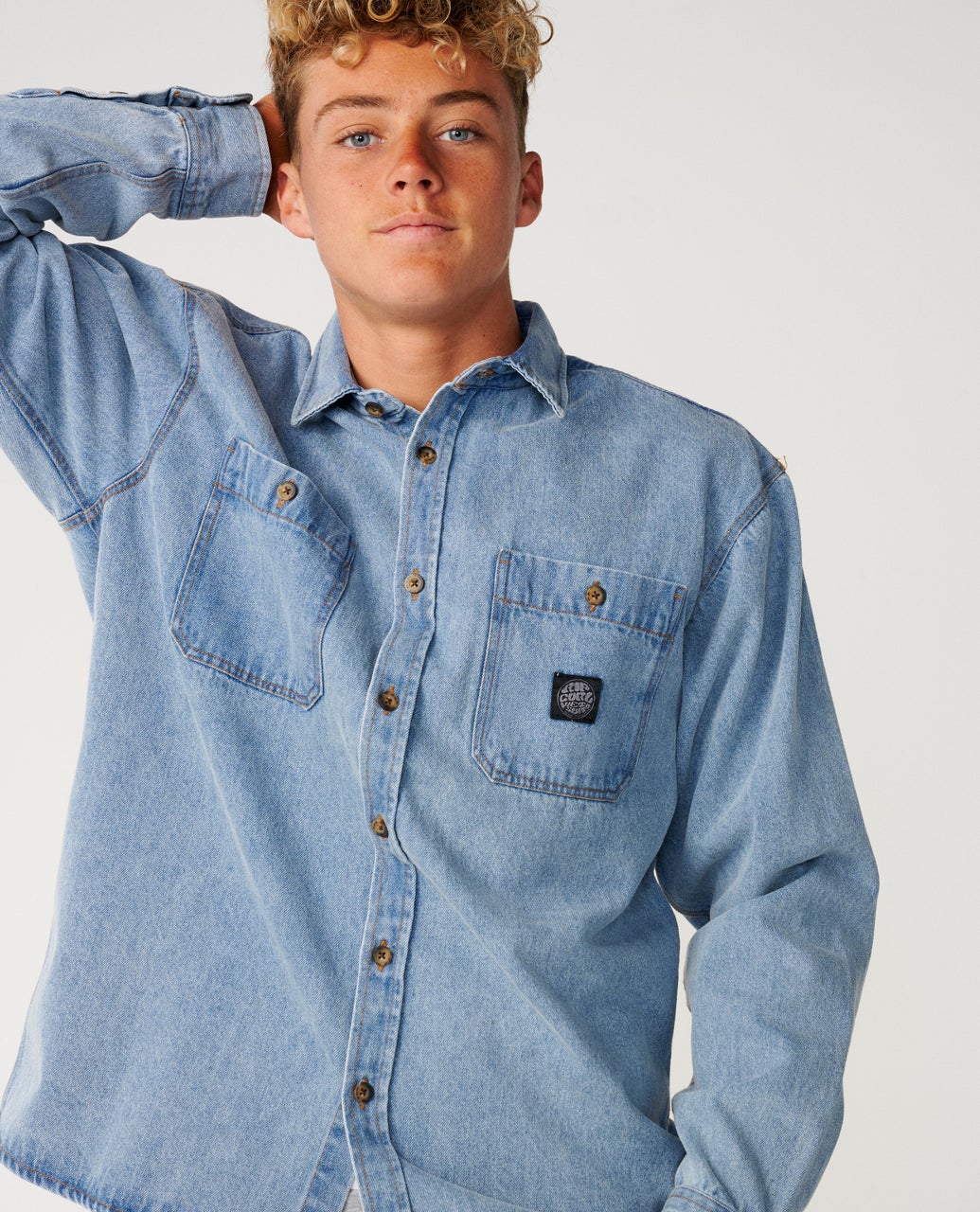 Rip Curl Classic Surf Langarm Jeanshemd