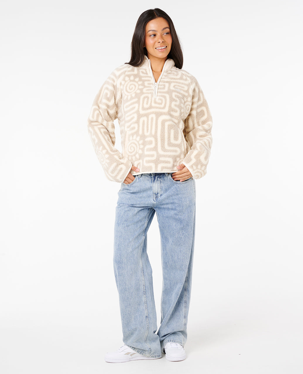 Rip Curl Sunset Luau 1/4 Zip Fleece