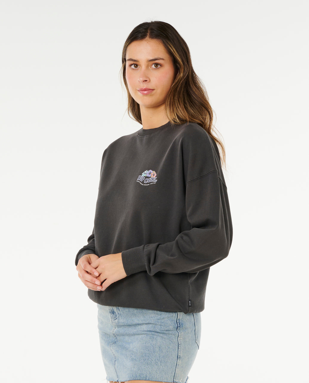 Rip Curl Bells Heritage Crew Sweatshirt - Mooloolabas