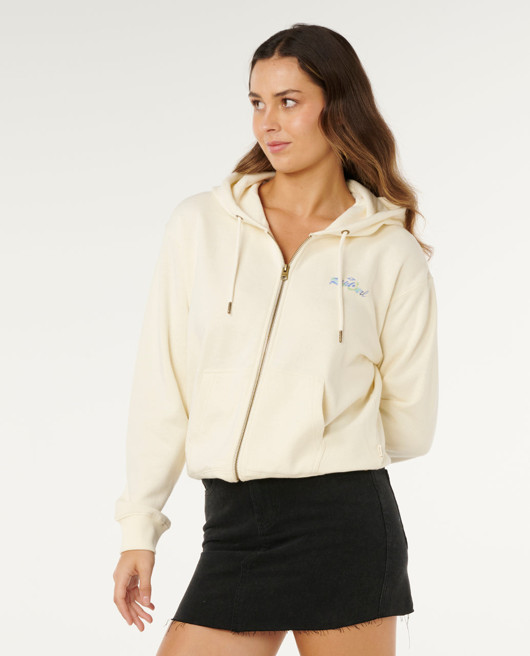 Rip Curl Lay Day Relaxed Zip Through Fleece - Mooloolabas