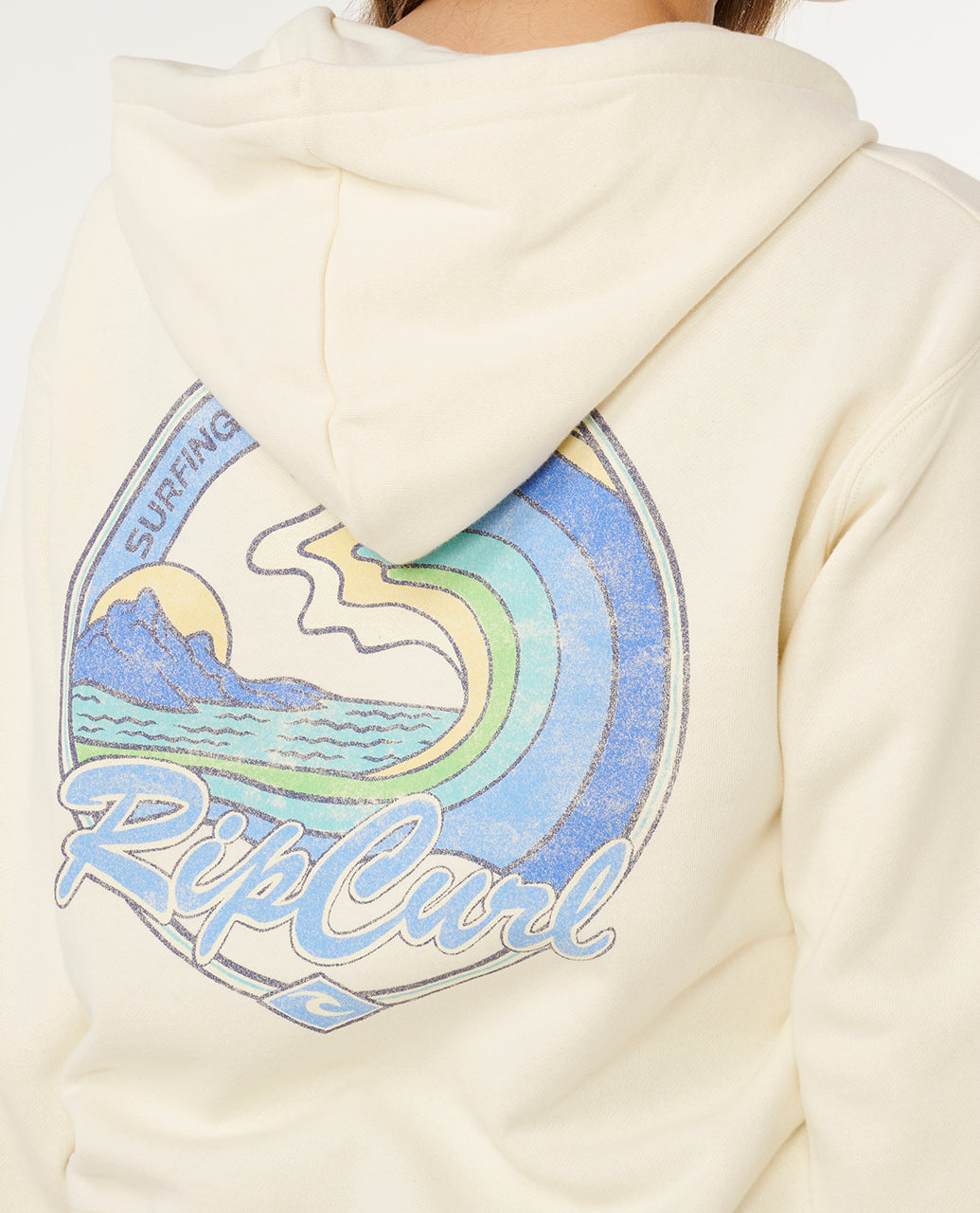 Rip Curl Lay Day Relaxed Zip Through Fleece - Mooloolabas