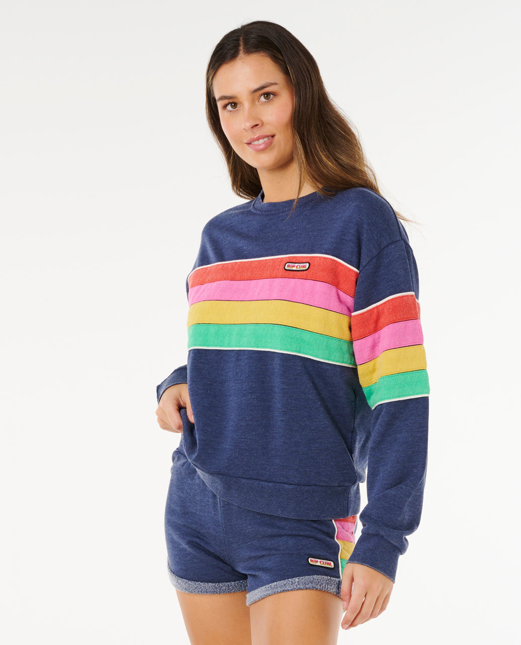 Rip Curl Surf Revival Relaxed Crew Fleece - Mooloolabas