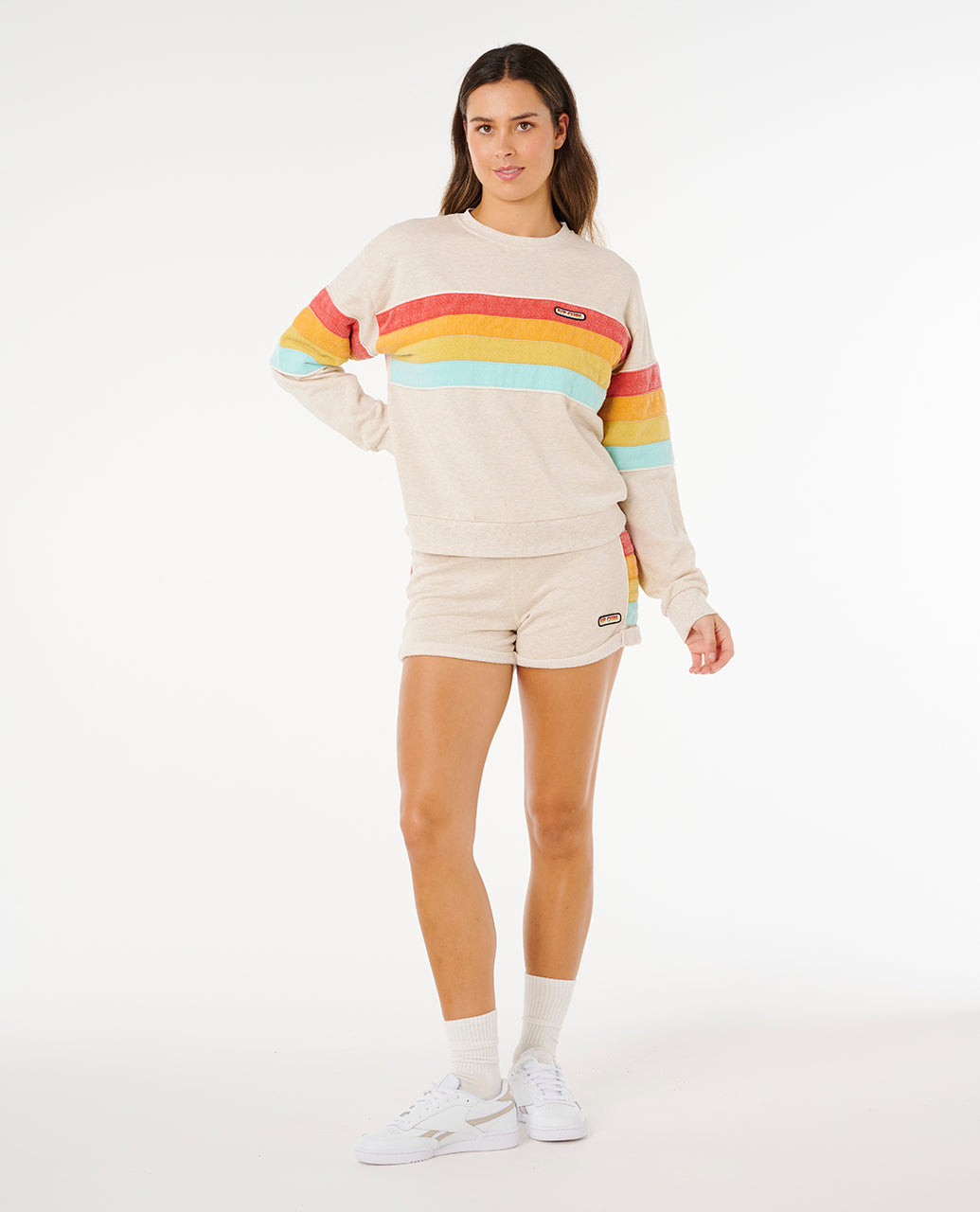 Rip Curl Surf Revival Relaxed Crew Fleece - Mooloolabas
