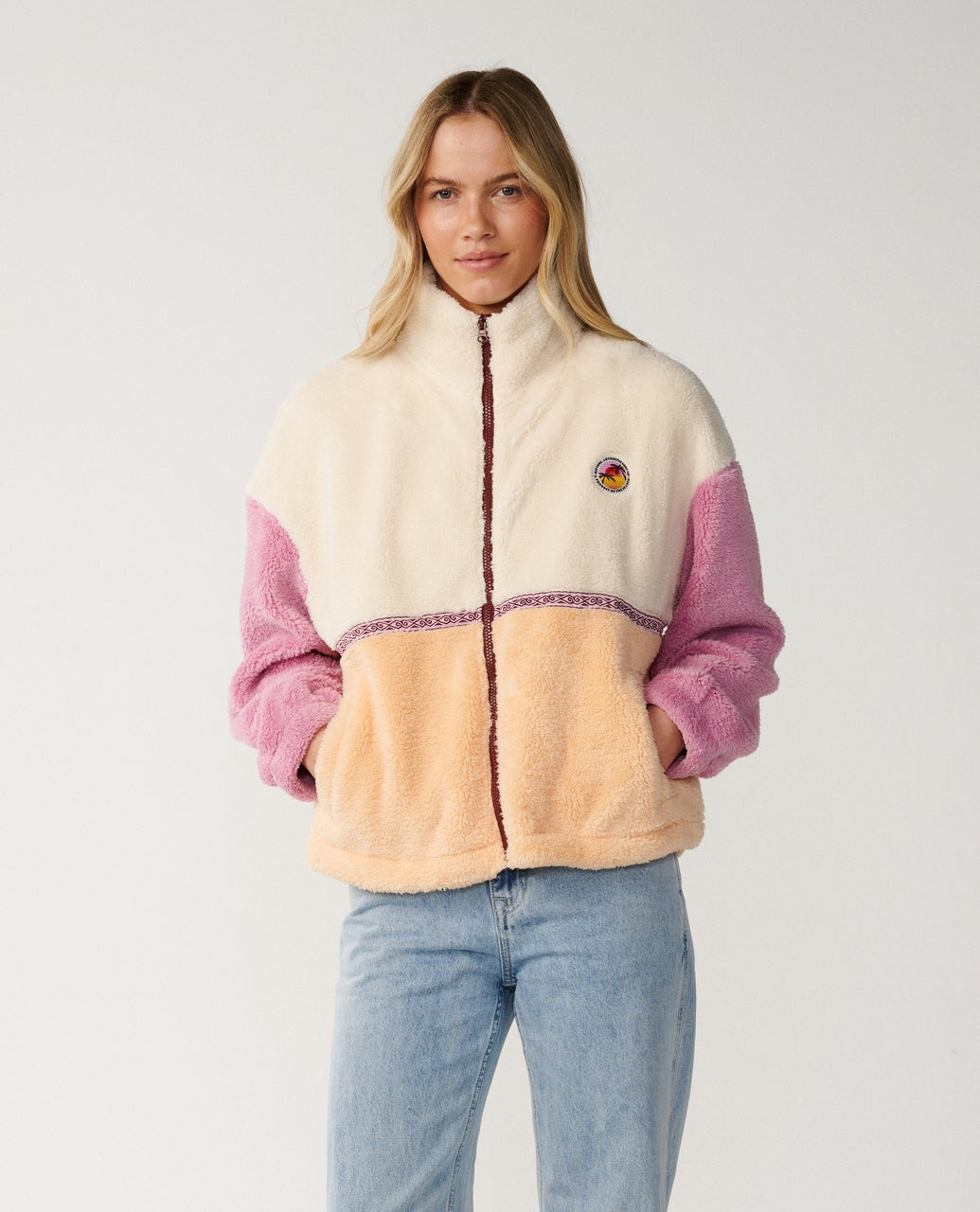 Rip Curl Surf Revival Heritage ZT Polar Fleecejacke