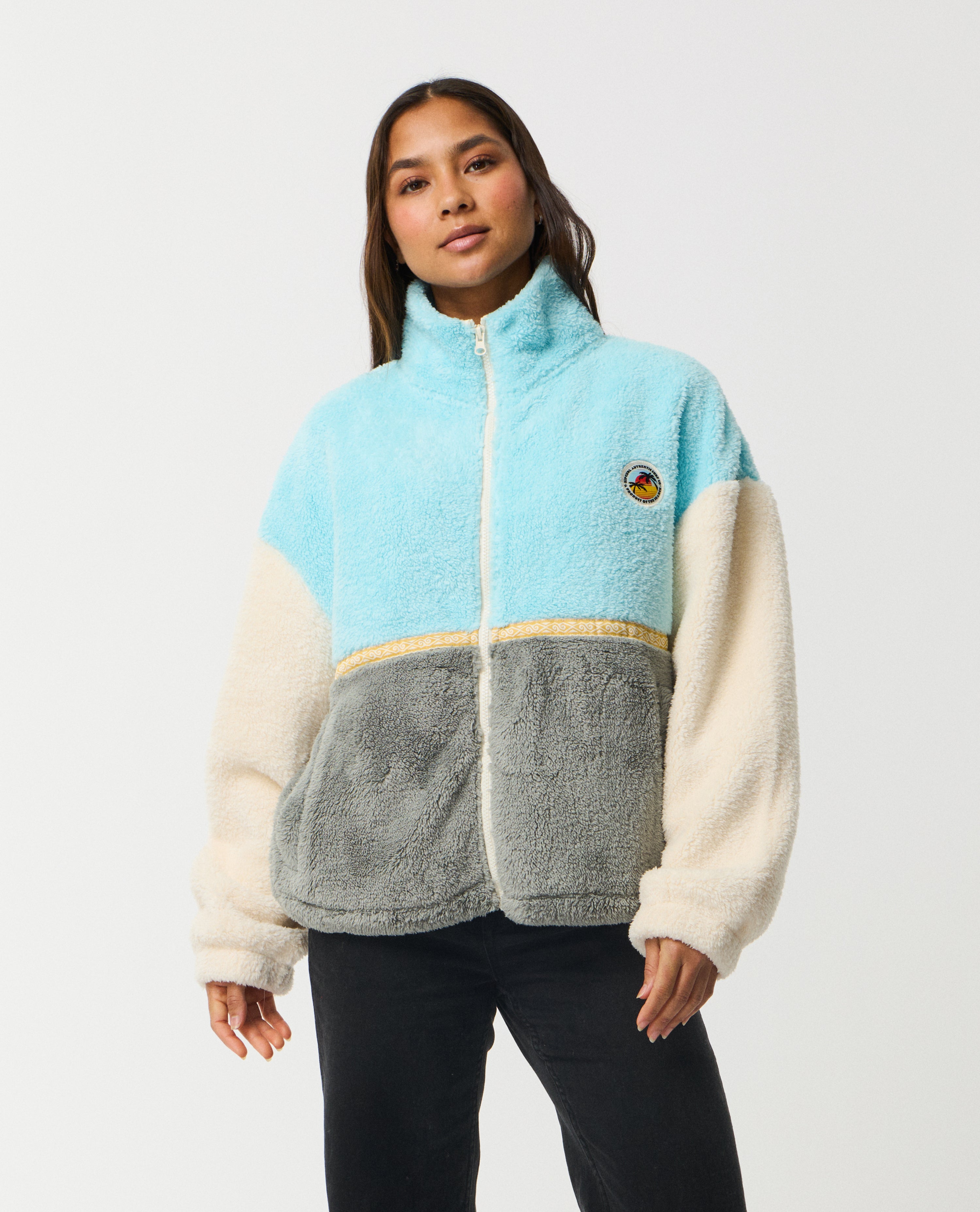 Rip Curl Surf Revival Heritage ZT Polar Fleecejacke