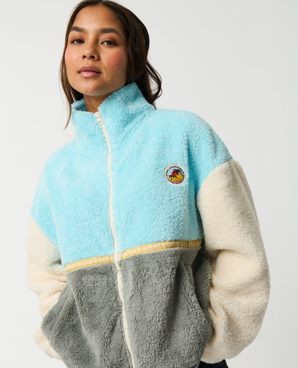 Rip Curl Surf Revival Heritage ZT Polar Fleecejacke