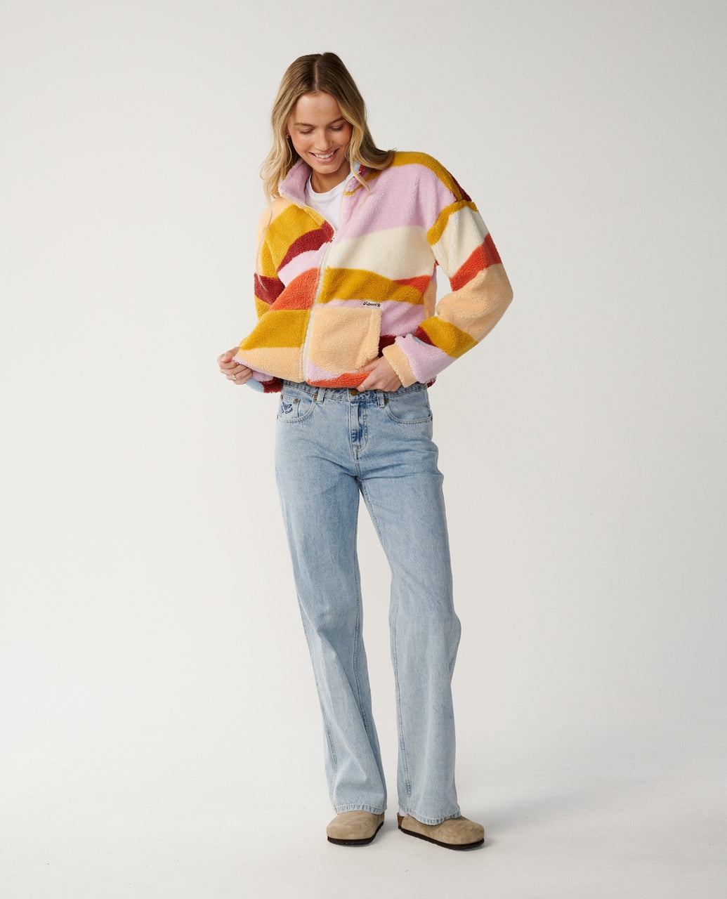 Rip Curl Retro Swell Standard Fleecejacke