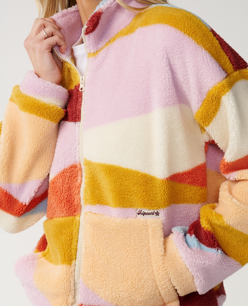 Rip Curl Retro Swell Standard Fleecejacke