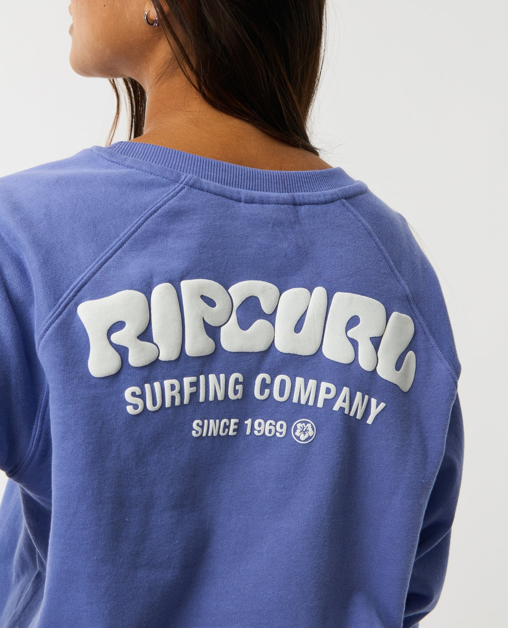 Rip Curl Surf Puff Raglan Relax Sweatshirt