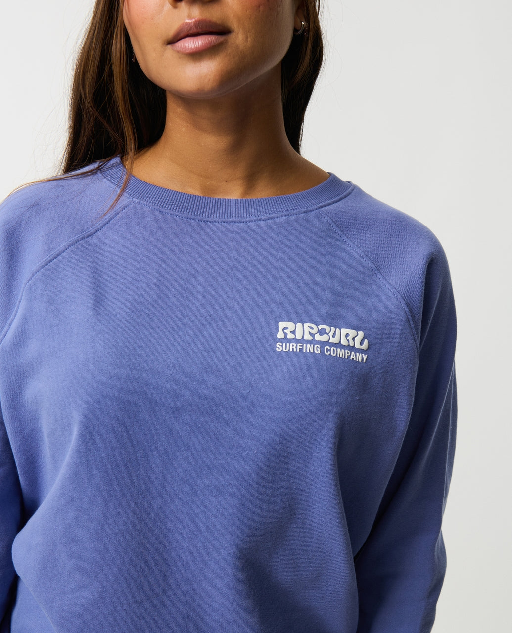 Rip Curl Surf Puff Raglan Relax Sweatshirt