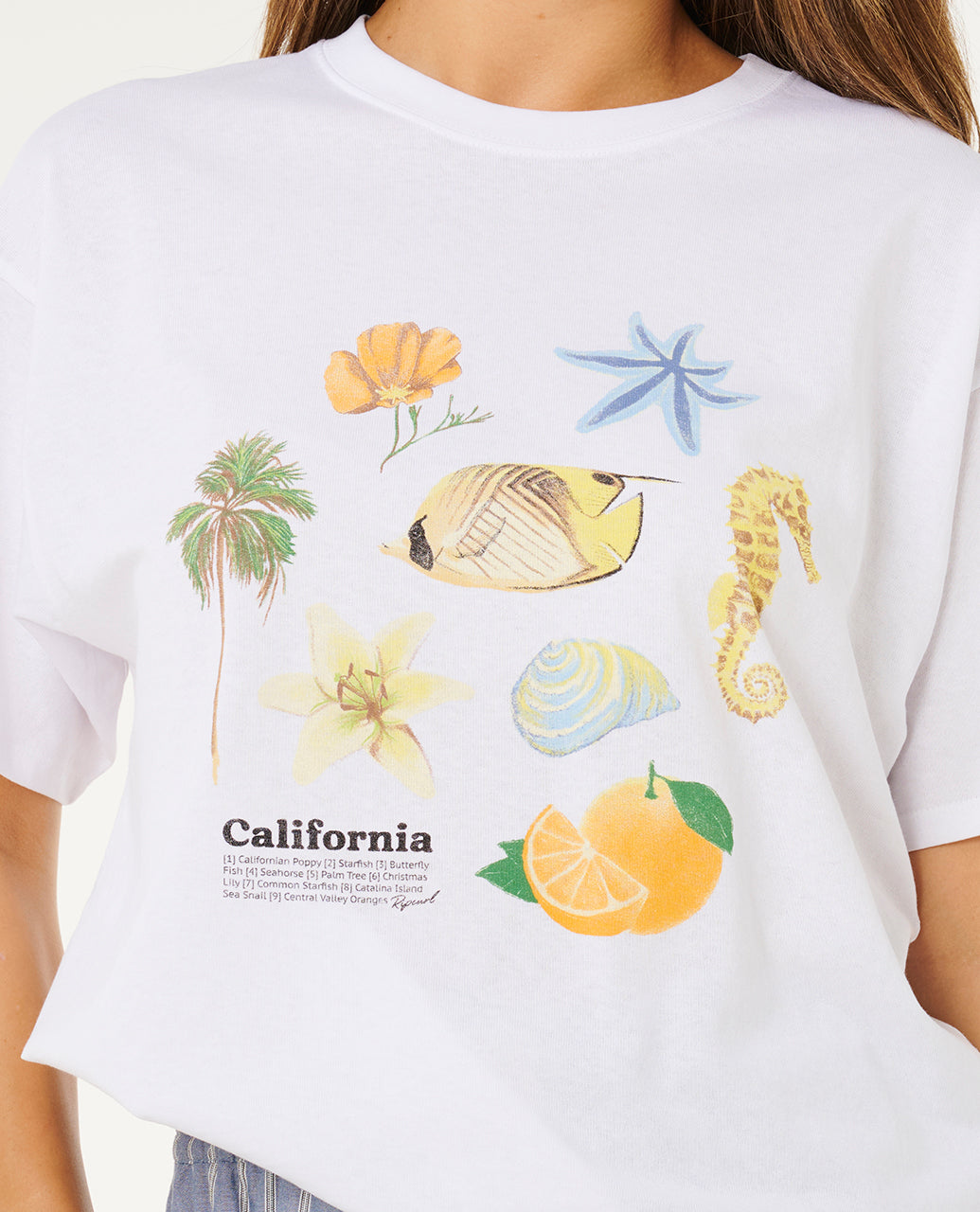 Rip Curl Poolside Heritage T-Shirt - Mooloolabas