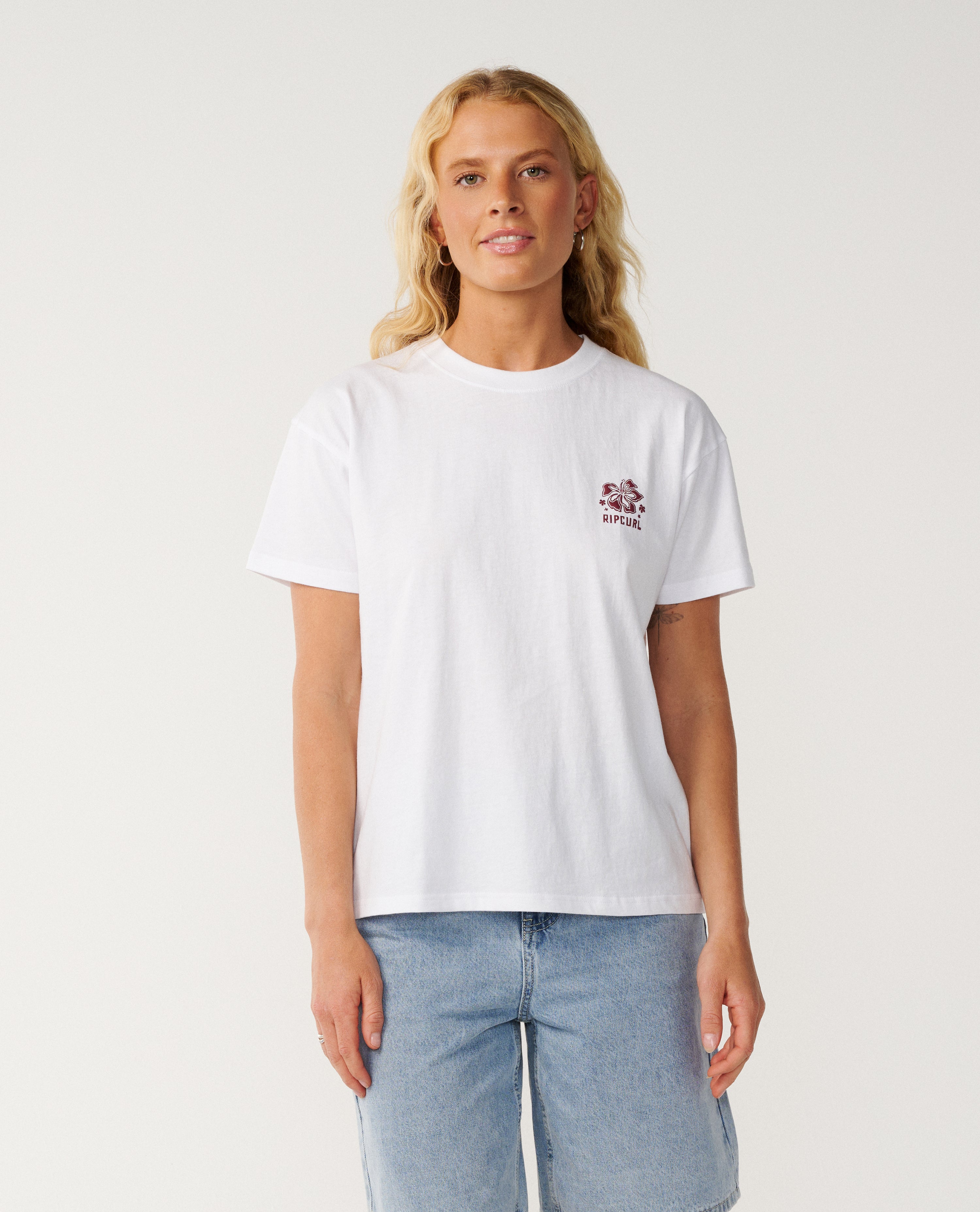 Rip Curl Surf Puff Party Pack Relaxed T-Shirt