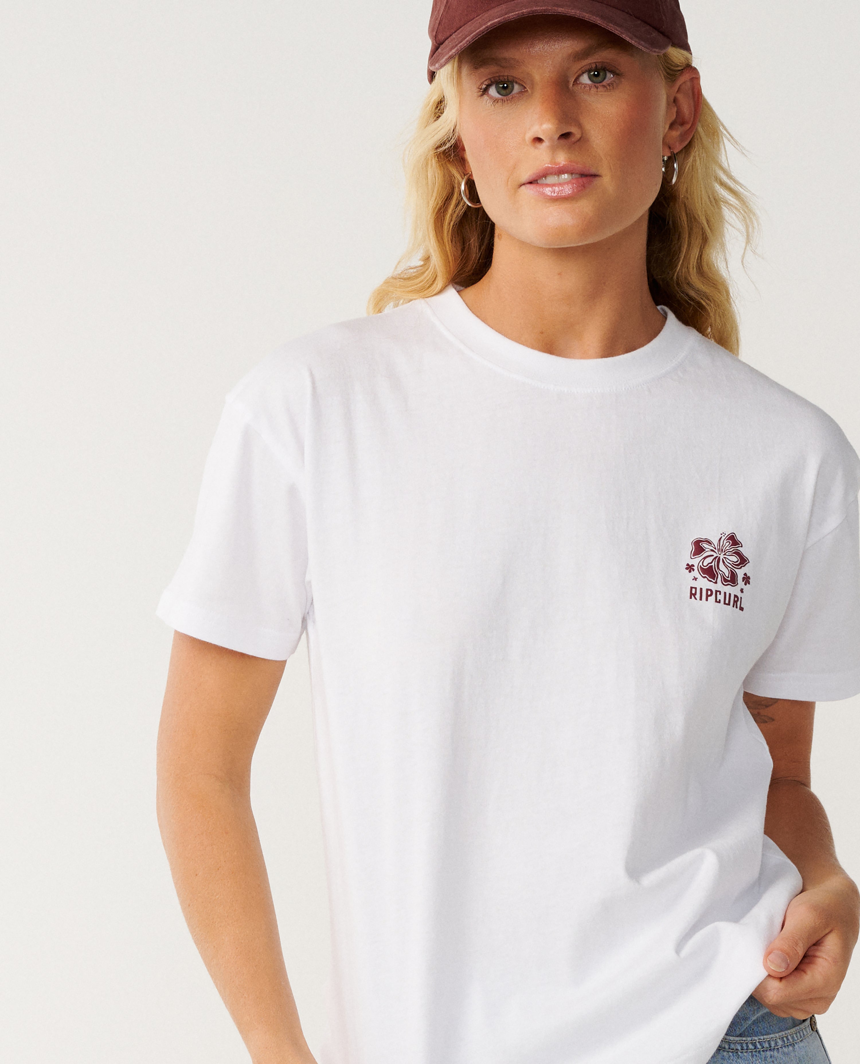 Rip Curl Surf Puff Party Pack Relaxed T-Shirt