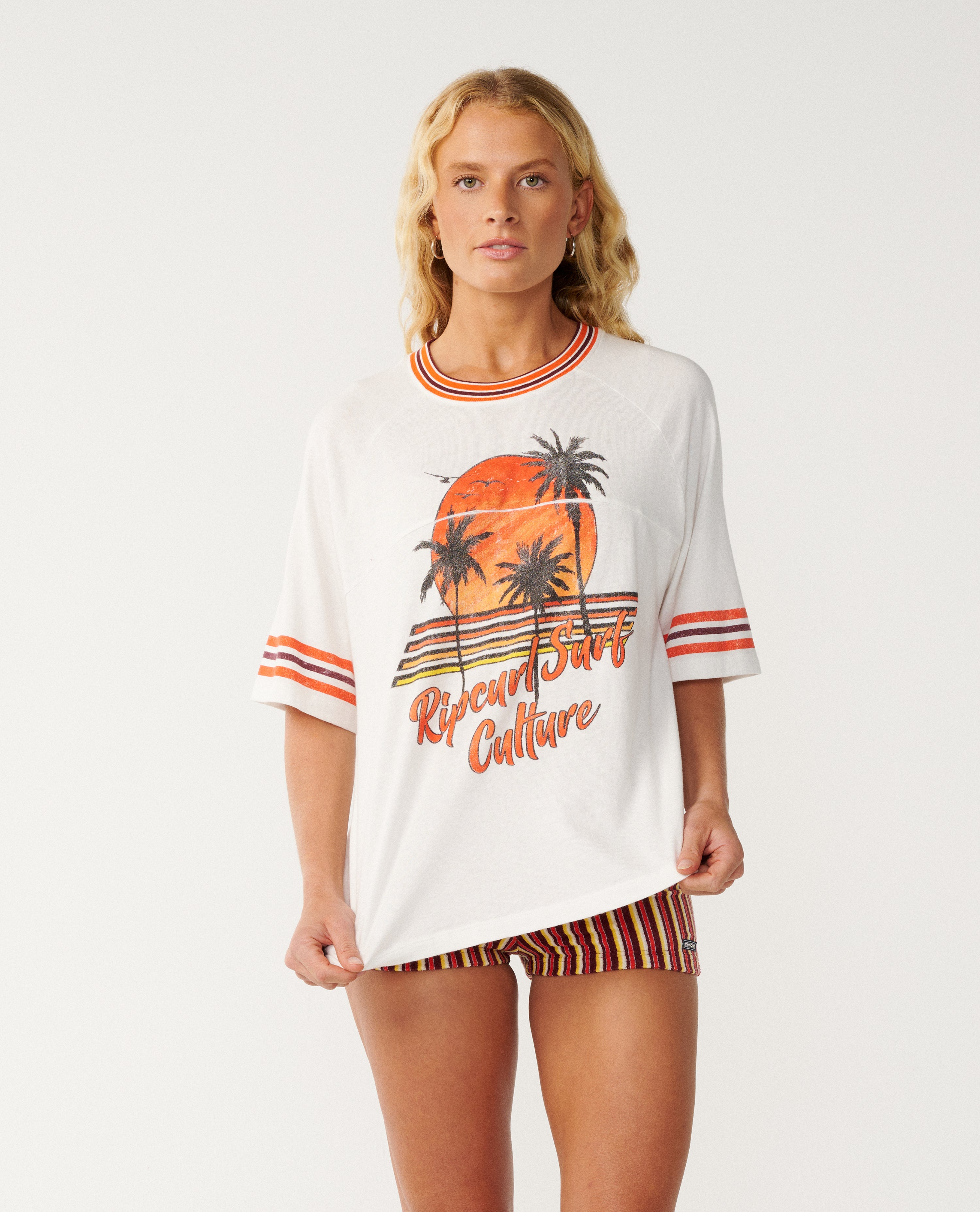Rip Curl Surf Culture Oversize Crop T-Shirt