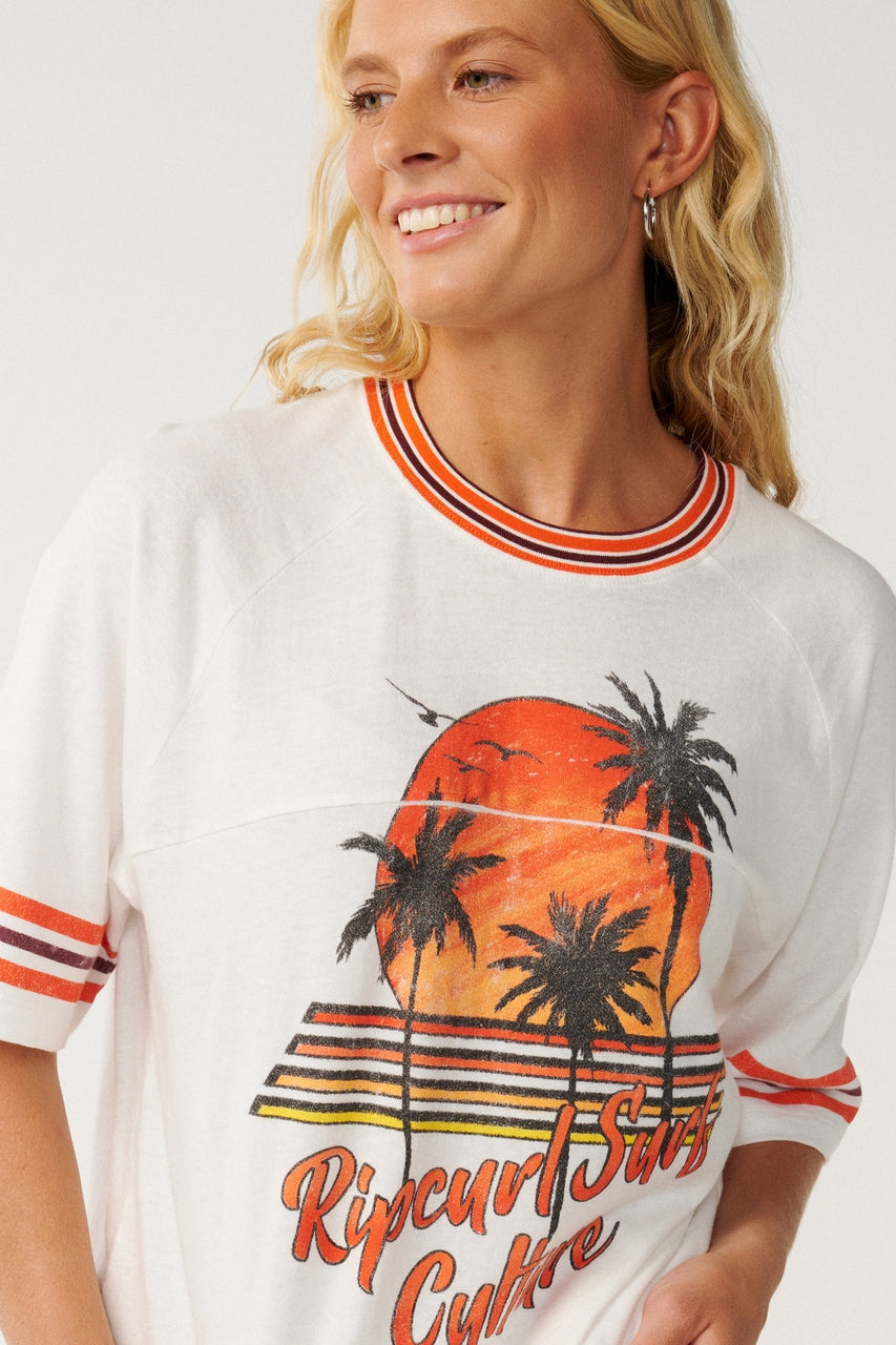 Rip Curl Surf Culture Oversize Crop T-Shirt