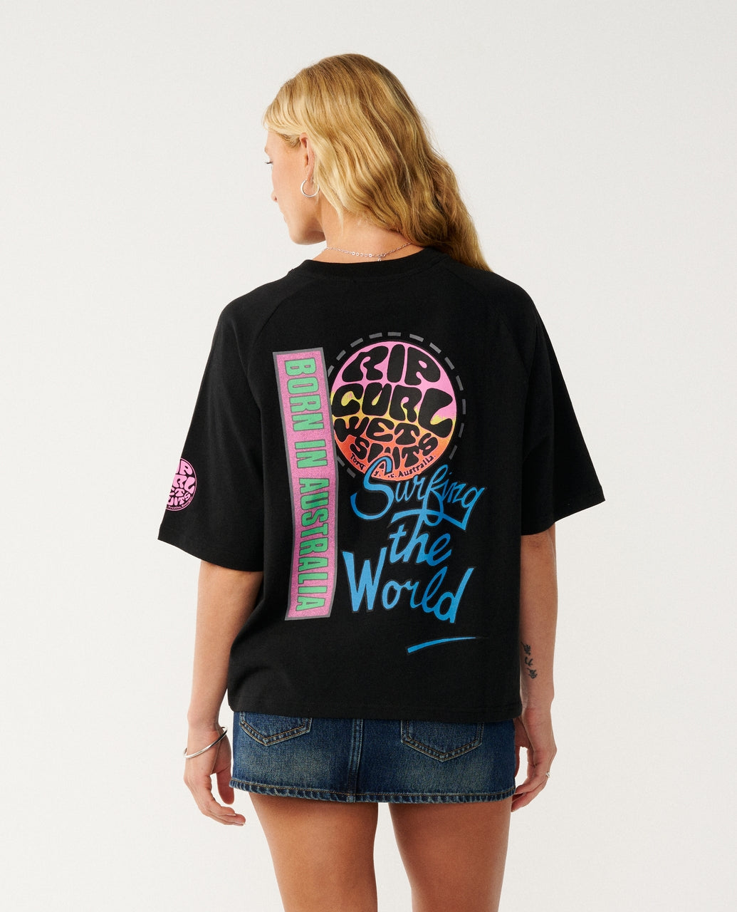 Rip Curl Surf The World Boxy T-Shirt