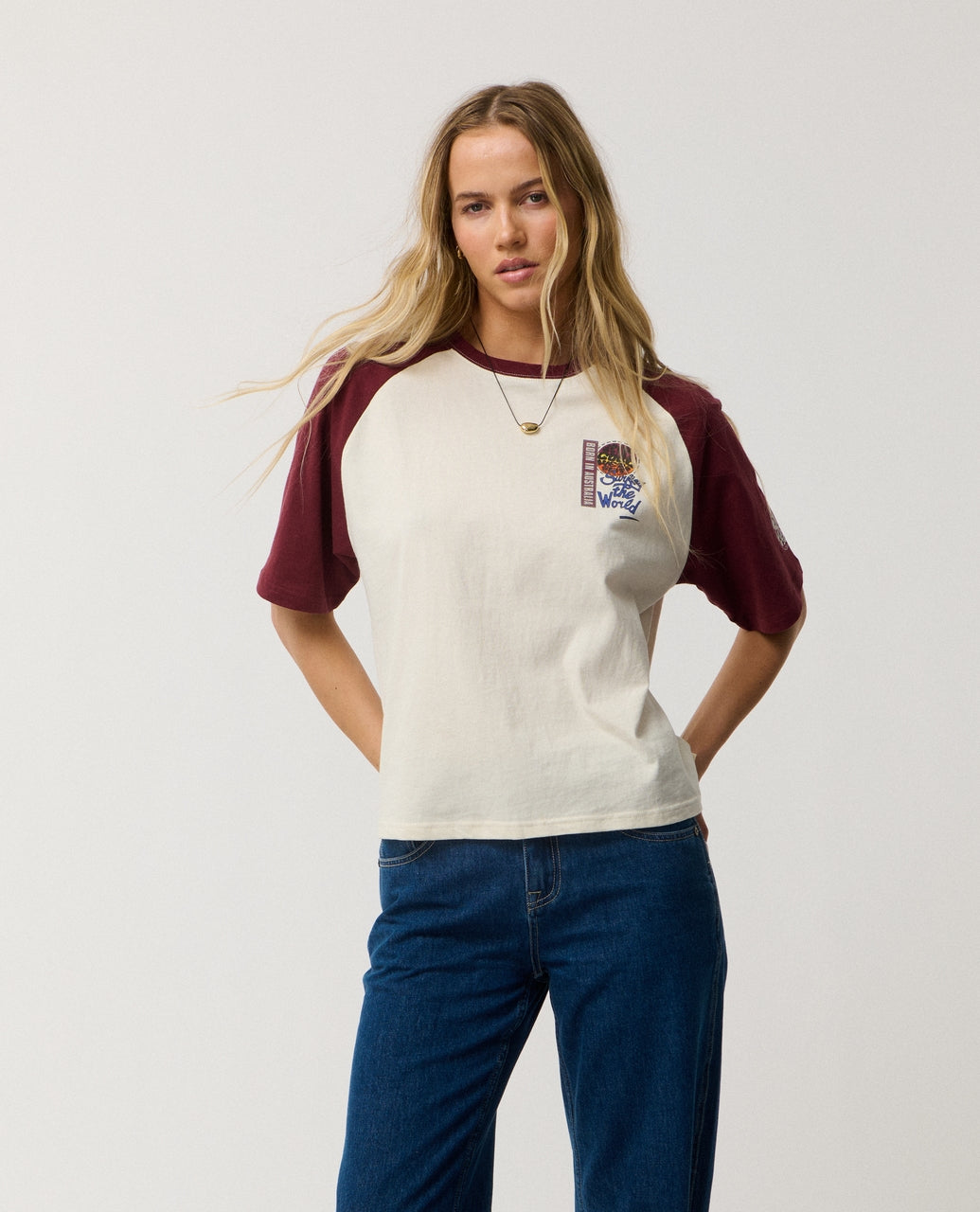 Rip Curl Surf The World Boxy T-Shirt