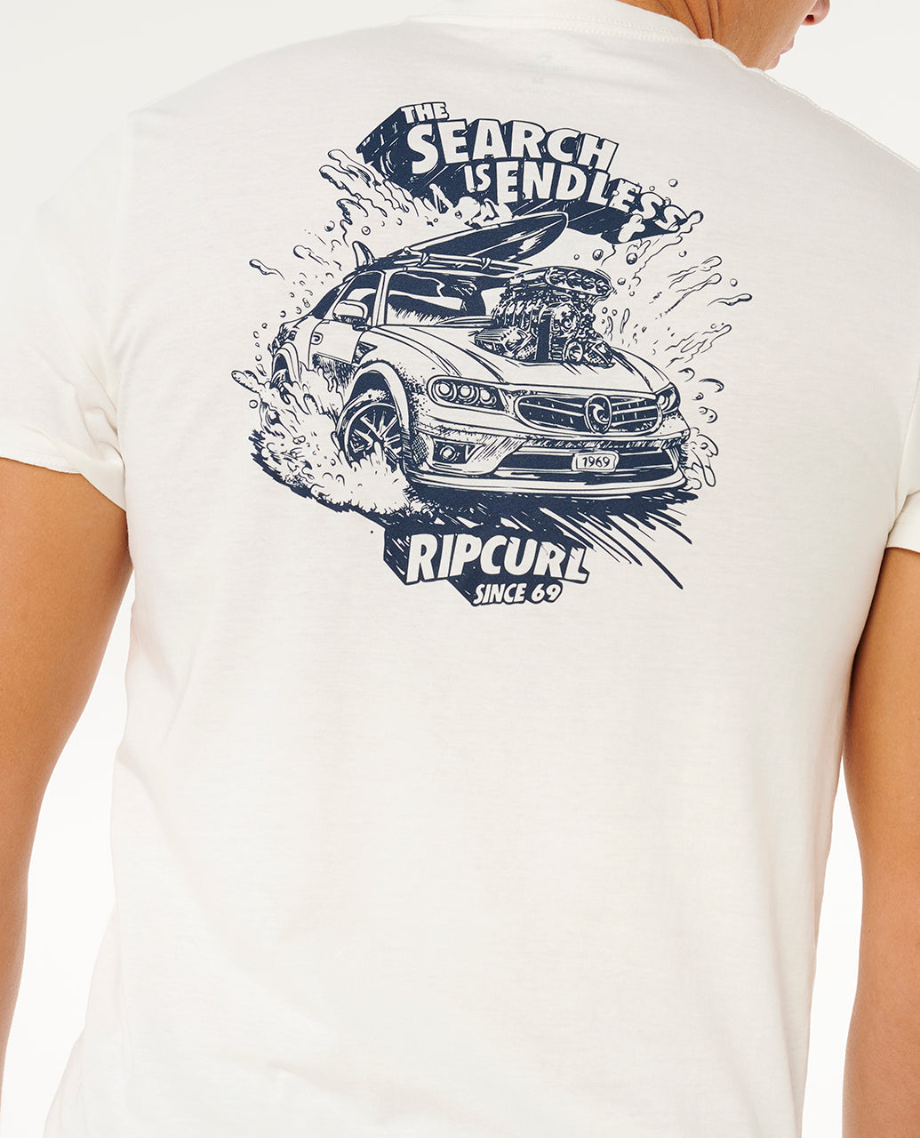 Rip Curl Keep On Trucking Short Sleeve T-Shirt - Mooloolabas