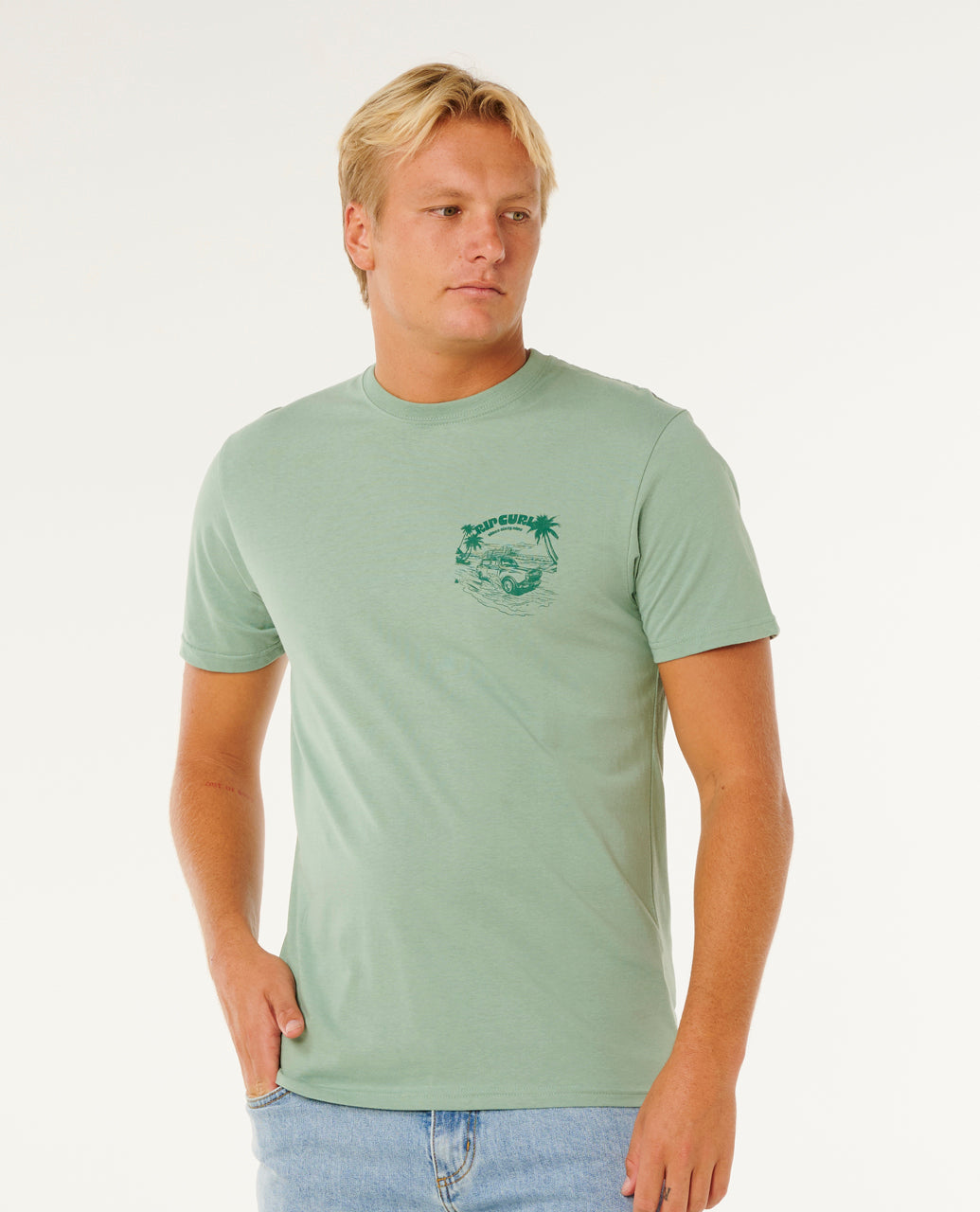 Rip Curl Keep On Trucking Short Sleeve T-Shirt
