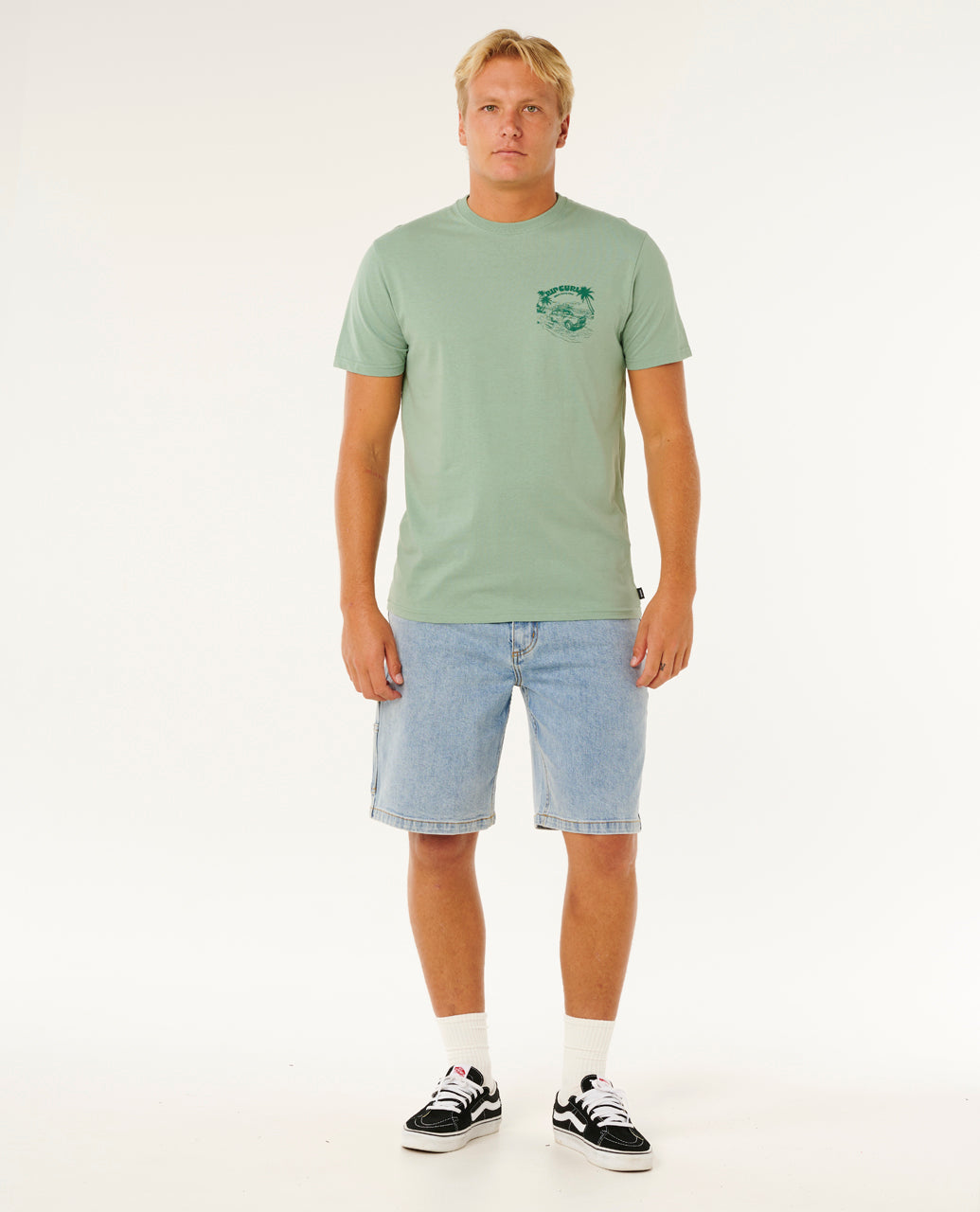 Rip Curl Keep On Trucking Short Sleeve T-Shirt - Mooloolabas