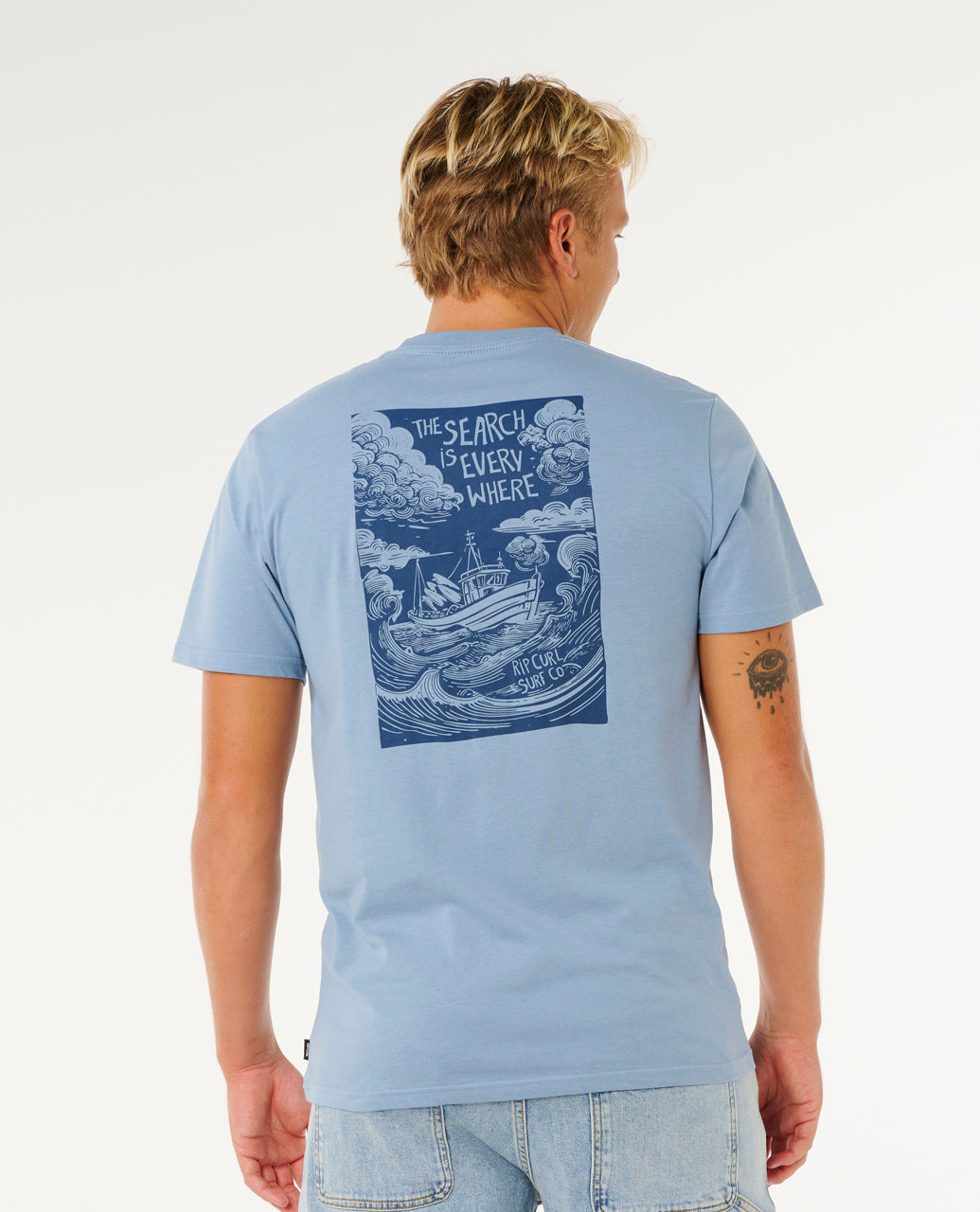 Rip Curl Keep On Trucking Short Sleeve T-Shirt - Mooloolabas