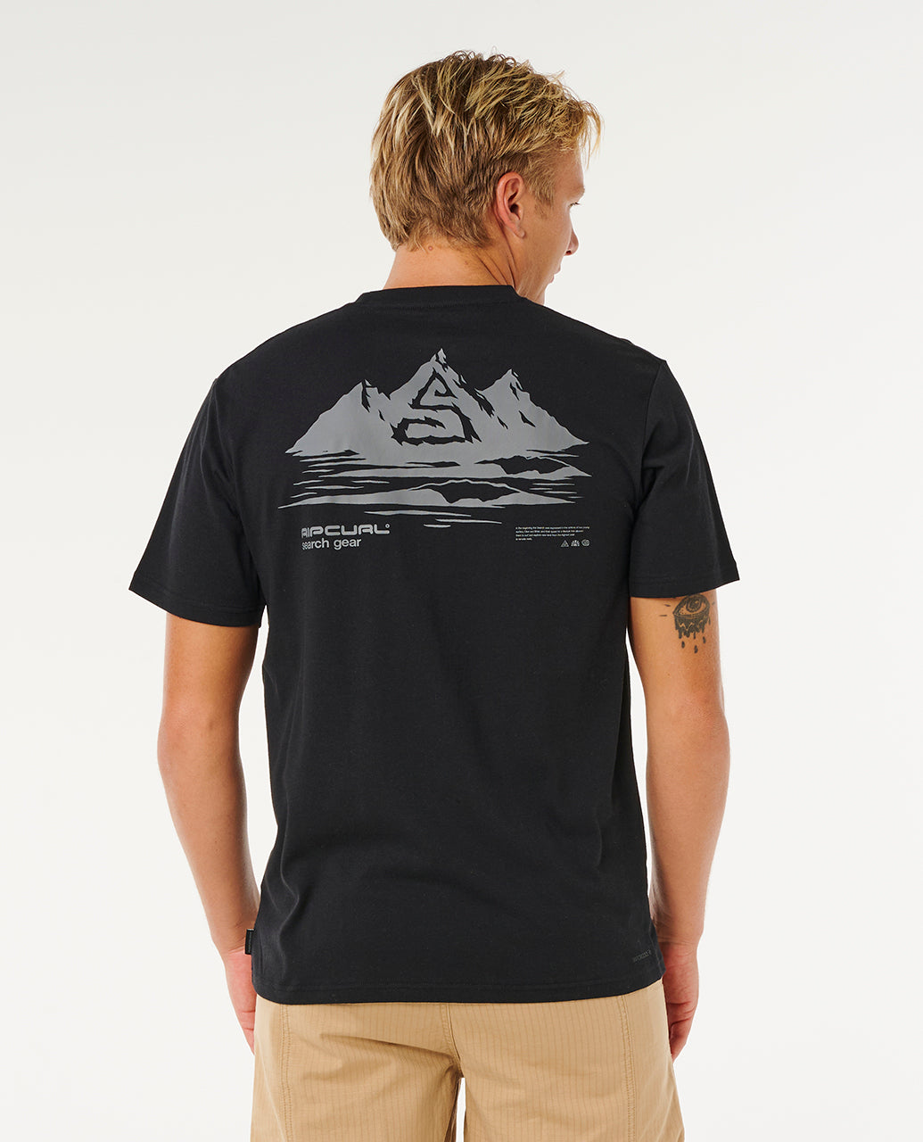 Rip Curl Vaporcool Search Peak T-Shirt - Mooloolabas