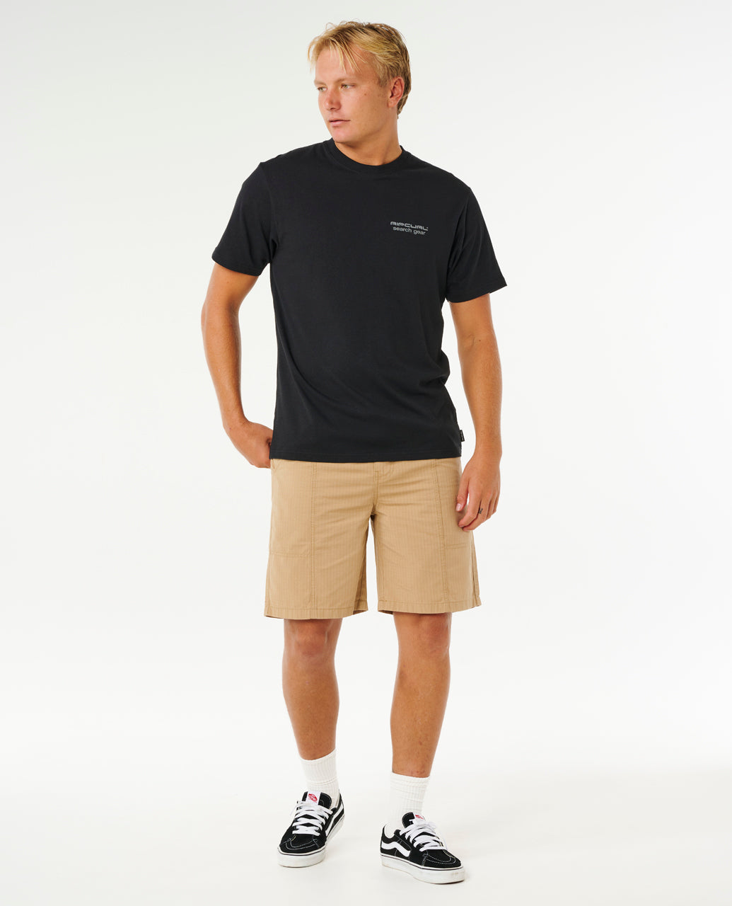 Rip Curl Vaporcool Search Peak T-Shirt - Mooloolabas