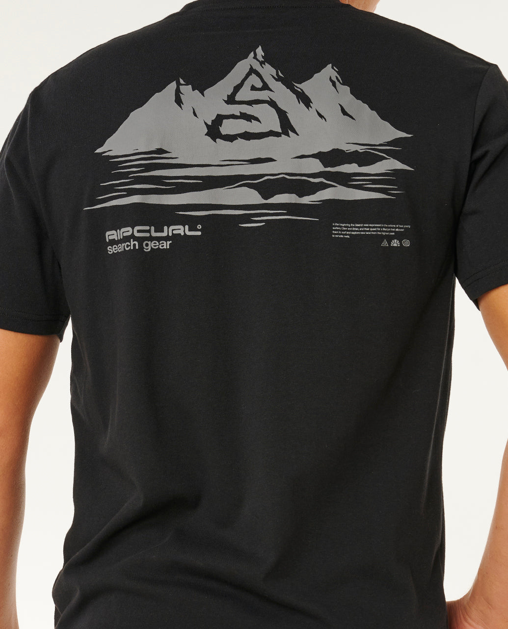 Rip Curl Vaporcool Search Peak T-Shirt - Mooloolabas