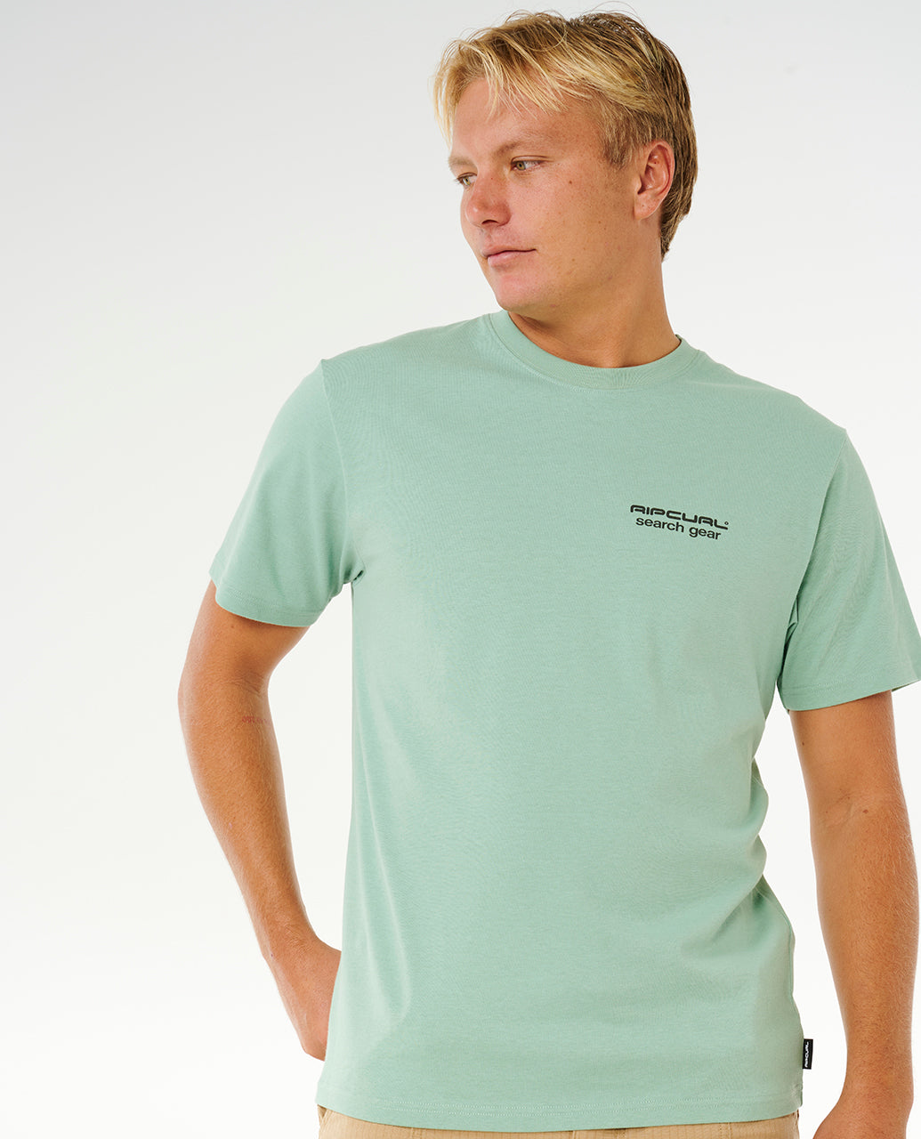 Rip Curl Vaporcool Search Peak T-Shirt - Mooloolabas