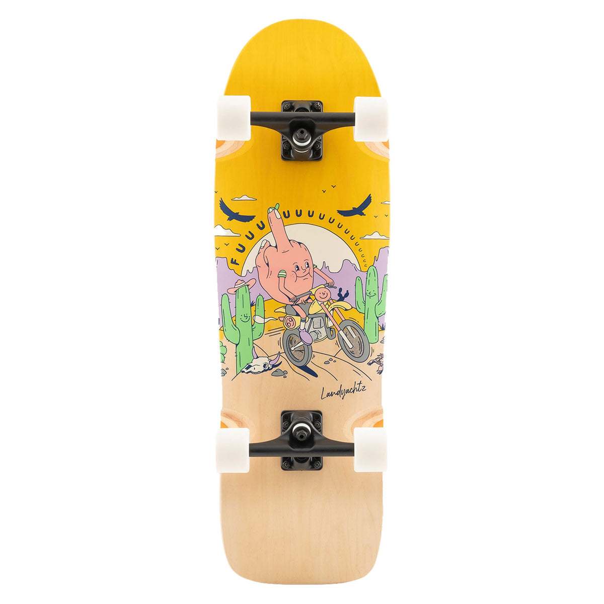 LANDYACHTZ ATV 32” DITCH LIFE MOTO FUN LONGBOARD