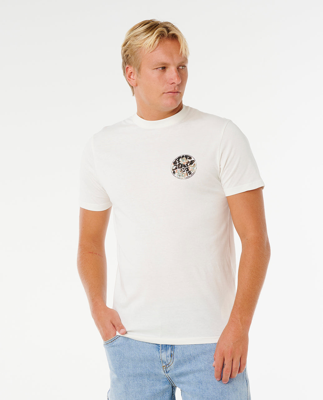 Rip Curl Wettie Passage Icon T-Shirt - Mooloolabas