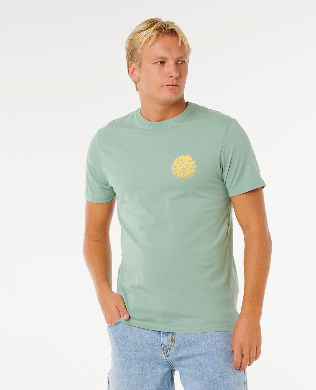 Rip Curl Wettie Passage Icon T-Shirt - Mooloolabas