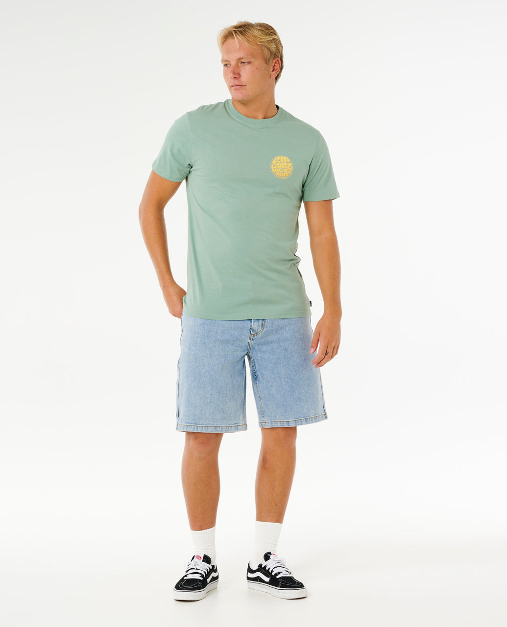 Rip Curl Wettie Passage Icon T-Shirt - Mooloolabas