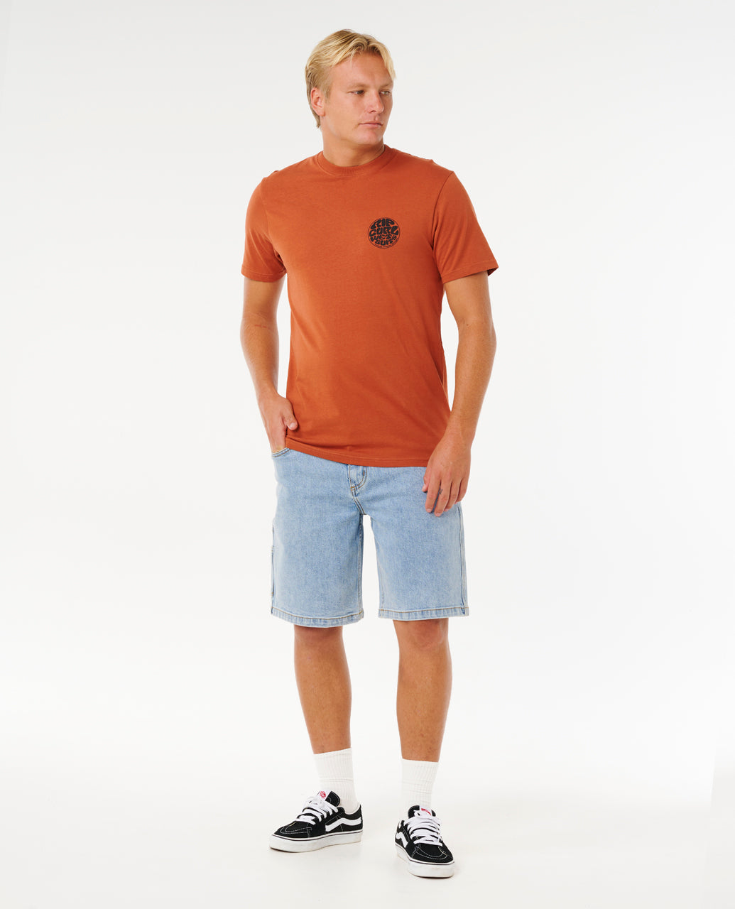 Rip Curl Wettie Passage Icon T-Shirt - Mooloolabas