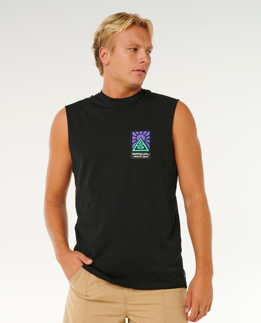 Rip Curl Search Dawn Muscle Tee - Mooloolabas